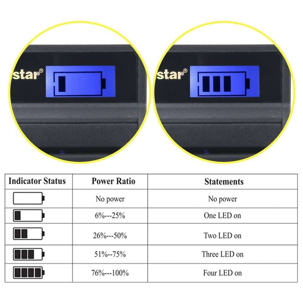 Kastar Slim LCD Charger Replacement for Panasonic DMW-BCM13 and Lumix DMC-FT5 DMC-LZ40 DMC-TS5 TS6 DMC-TZ37 DMC-TZ40 DMC-TZ41 DMC-TZ55 DMC-TZ60 DMC-ZS27 DMC-ZS30 DMC-ZS35 DMC-ZS40 DMC-ZS45 DMC-ZS50 4