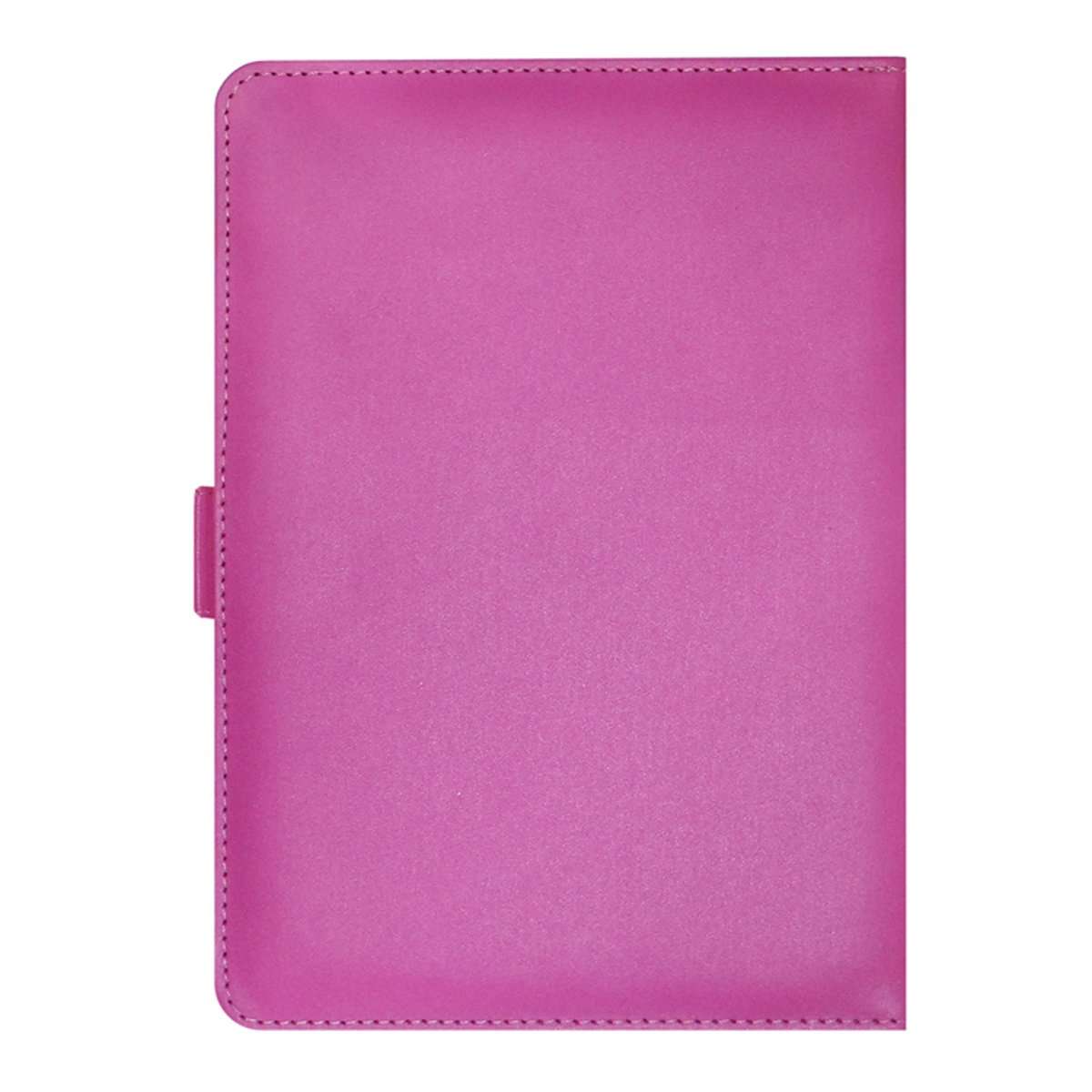 Acm Leather Flip Flap Case Compatible with Celkon Ct744 Tablet Cover Stand Pink 4