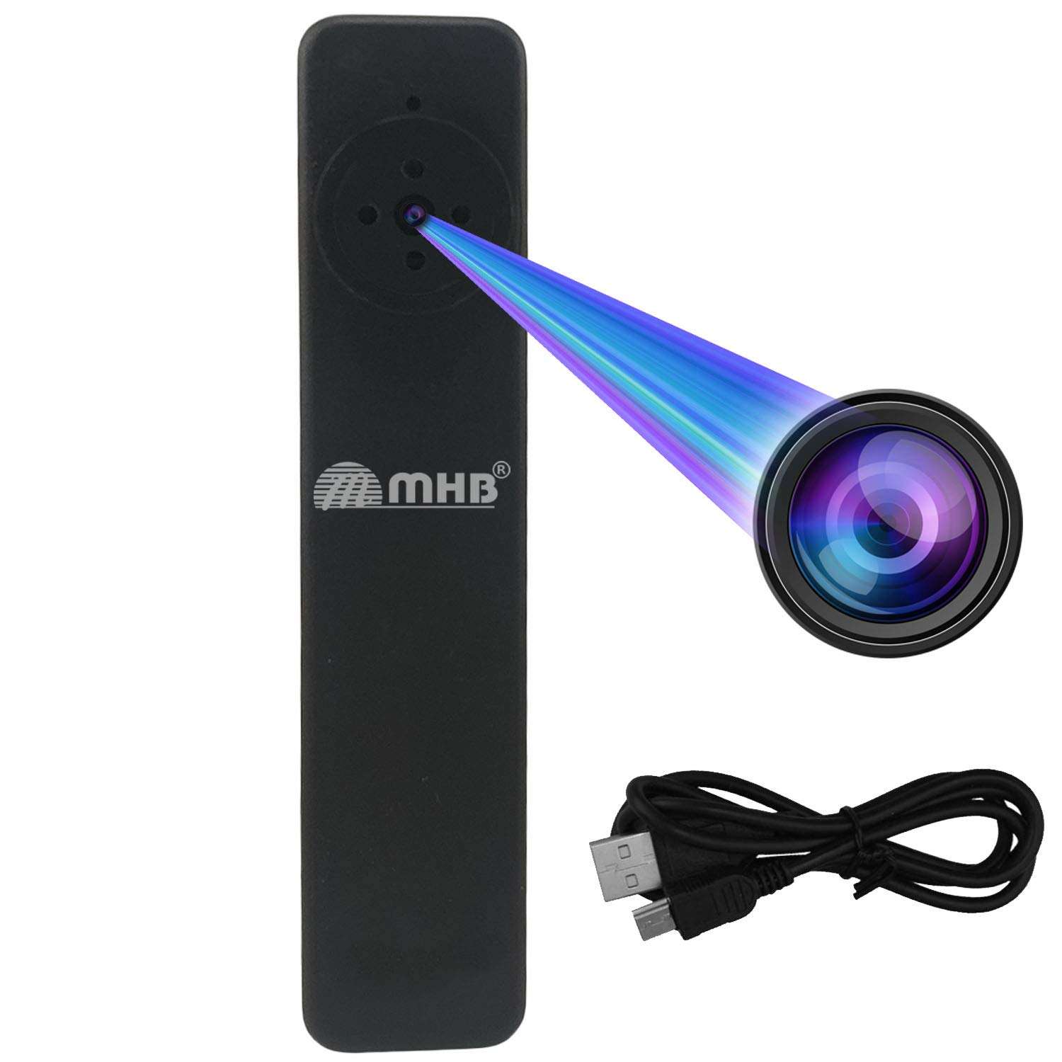 m mhb HD Spy Camera with Audio and Video Cam Covert Spy Camera Miniature Button Camera Series 9. Hidden Covert Body Cam with 16gb Internal Memory.HD Sound Clearity Button Spy Security Camera. 3