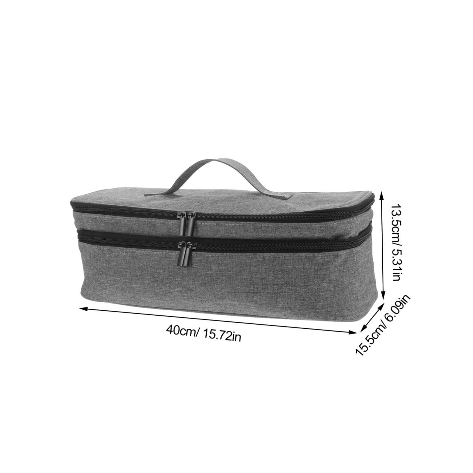 ANDRESLAD Hair Dryer Bag Hair Dryer and Curler Travel Case Organized Hair Tool Storage Bag for Travel Hair Dryer Bag Travel 3