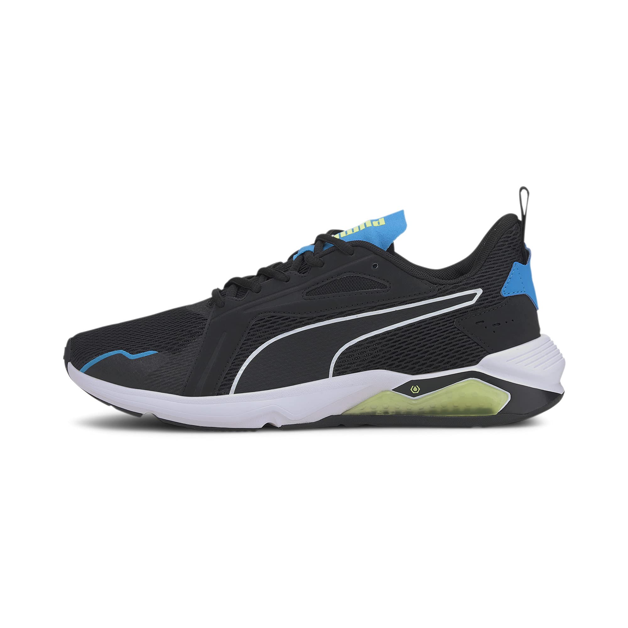 Puma Mens LQDCELL Method Black-Nrgy Blue-Fizzy Yellow Training Shoe - 10UK (19368504)