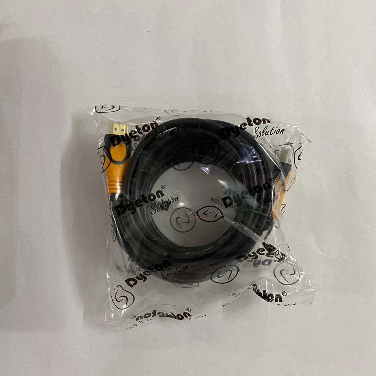 Dyeton solution | Ultimate HIGH SPEED with Ethernet |Triple shielded wire | HDMI High-Definition Multimedia (5 M) 3