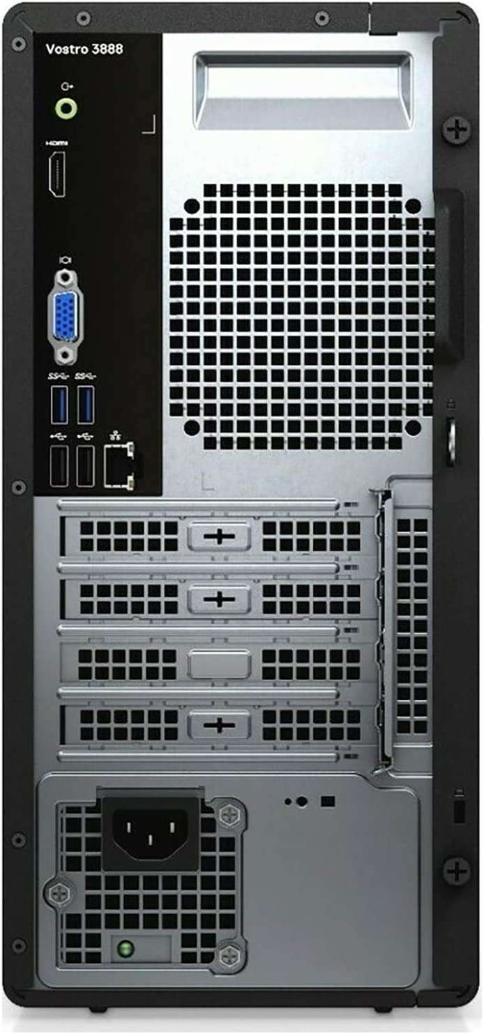 Dell Vostro 3888 Business Desktop Computer, Intel Hexa-Core i5-10400 up to 4.3GHz (Beats i7-7700), 16GB DDR4 RAM, 1TB PCIe SSD + 1TB HDD, DVDRW, 802.11AC WiFi, Bluetooth, HDMI, VGA, Windows 10 Pro 4