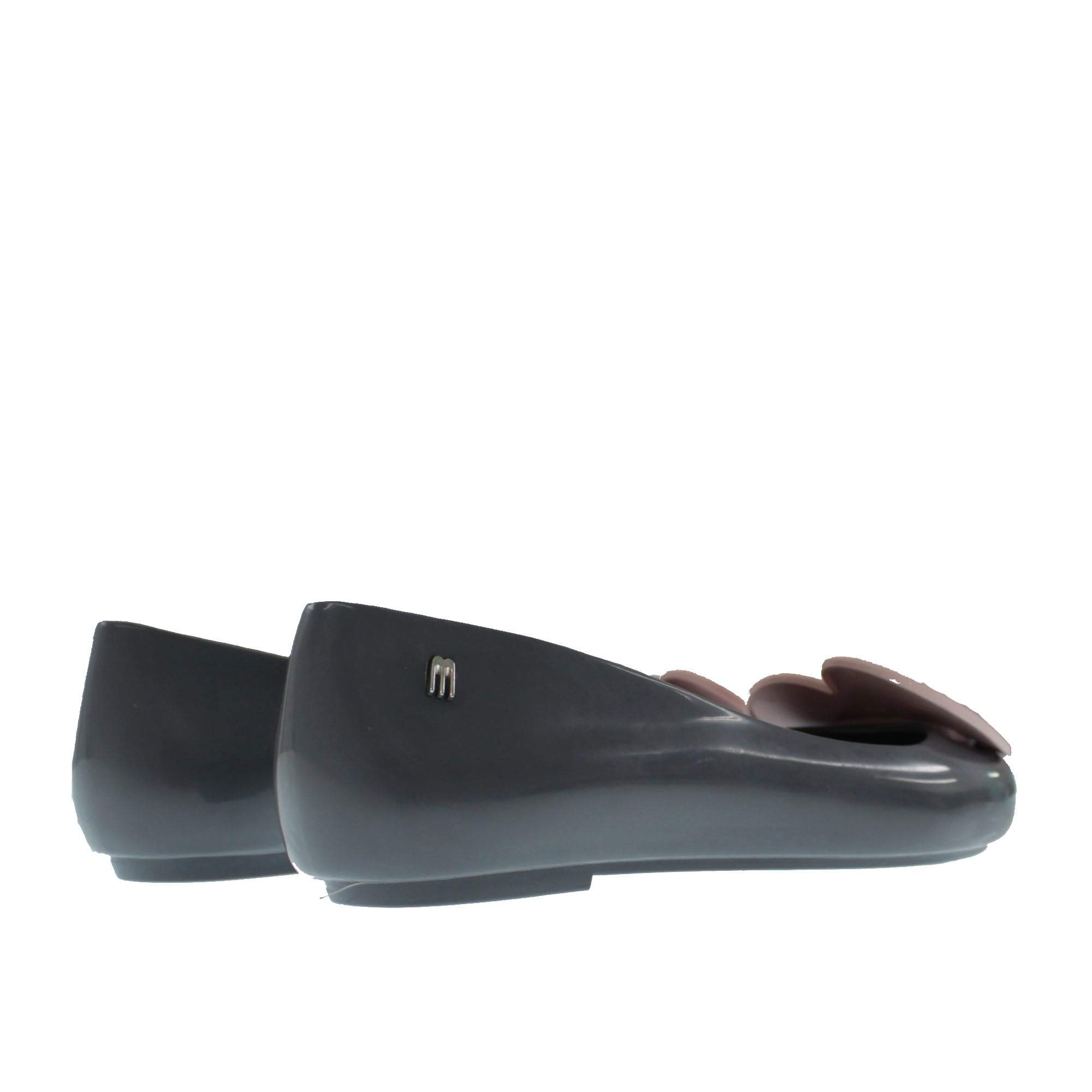 Melissa Women's Vwa Space Love V Ad Dark Grey Ballet Flats-5.5 UK (38 EU) (7 US) (S20-32671-01061-07) 5