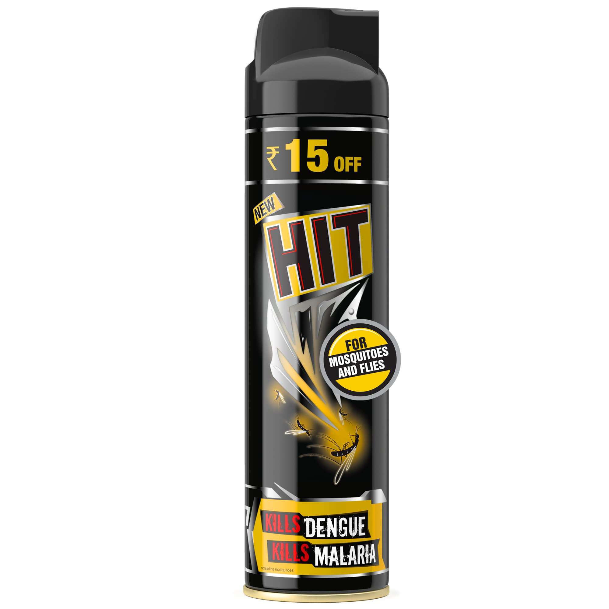 HIT Flying Insect Killer - Mosquito & Fly Killer Spray (200ml) | Instant Kill | Protection from Dengue & Malaria 1