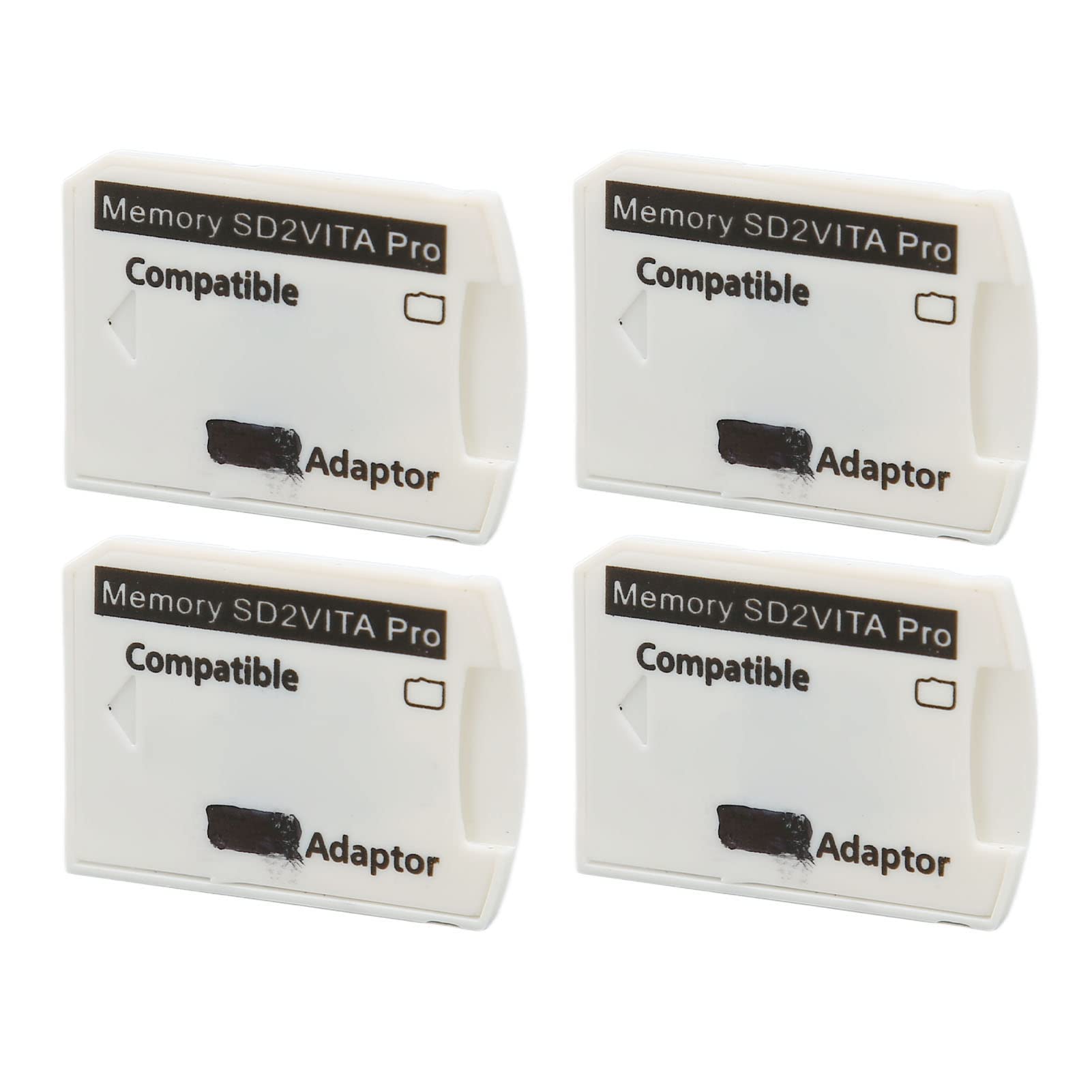 4Pcs PS Vita Memory Card Stick Adapters, PS Vita Memory Card Adapter, Micro Storage Card Adapter for PS Vita 1000 2000, Micro Adapter for PS TV 1