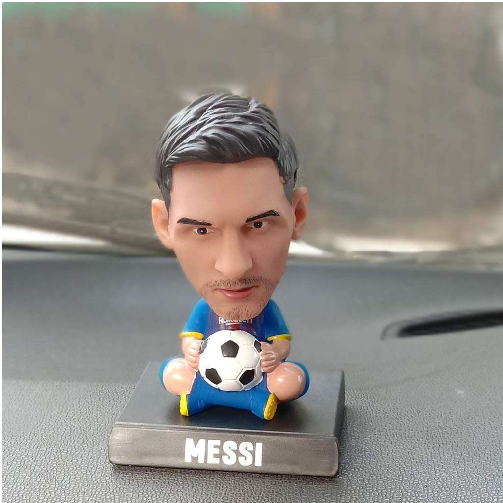 OZANGO B12 Argentina Lionel Messi Bobblehead Figure Cute Model Collectible Toy, Mobile Phone Holder Car Dashboard for Hyundai Tucson 3