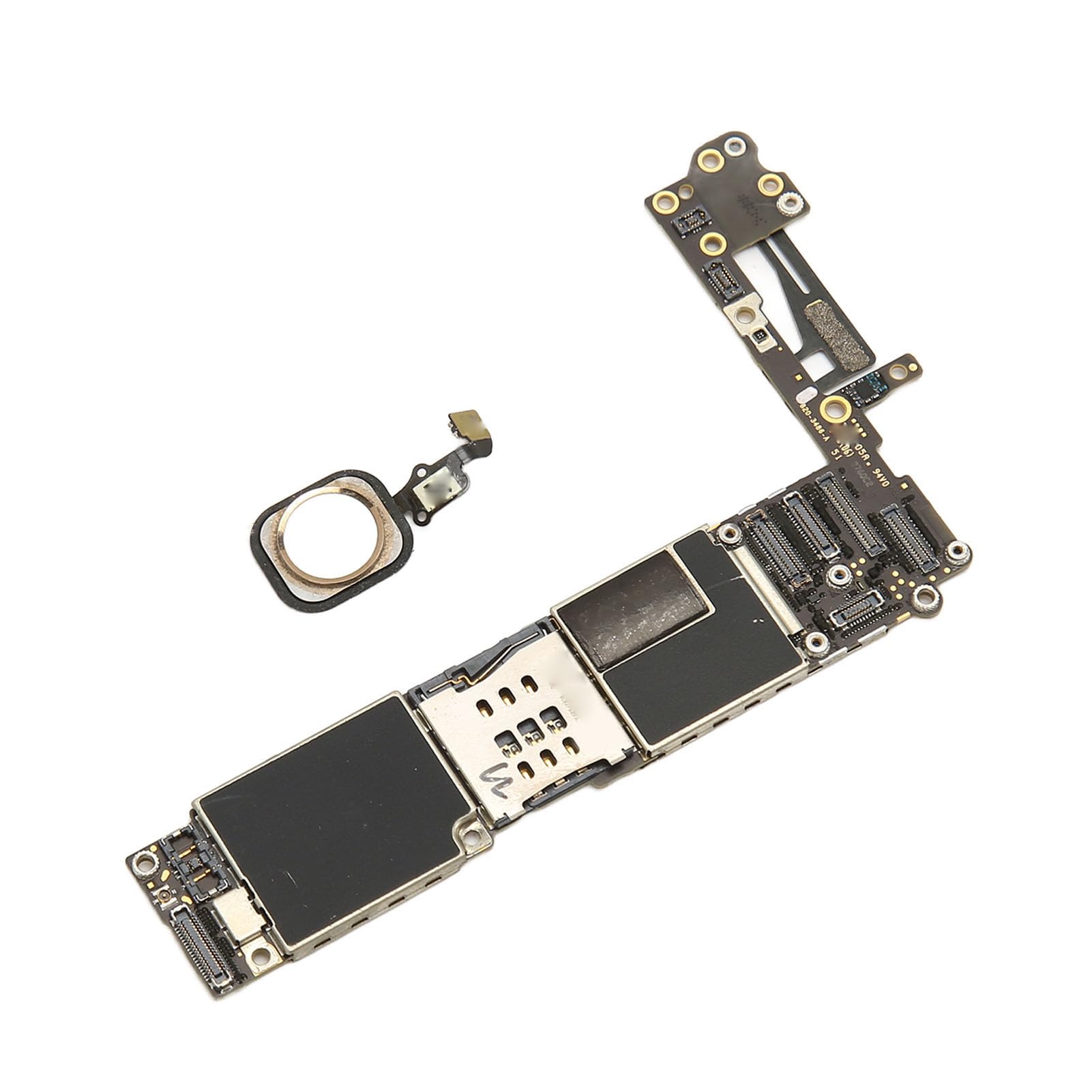 Yctze Unlocked Logic Board with Touch ID Fingerprint, Cellphone Mainboard Replacement for 6, US Version, DIY Repair Accessories (#11)