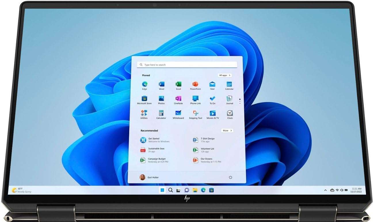 HP Spectre x360 16" (3840x2400) Touchscreen 2-in-1 Laptop | Intel i7-1360P 12-Core | Intel Arc A370M 4GB | Backlit KB | Fingerprint | Thunderbolt 4 | WiFi 6E | 16GB DDR4 2TB SSD | Win10 Pro 3