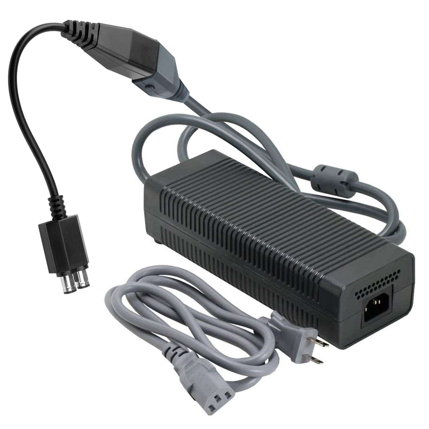 Compatible with Xbox 360 to Xbox 360 E Power Adapter Converter Cable - 25cm Transform Connector for Microsoft Xbox 360 E Console - Reuse Old Xbox 360 Power Supply 5