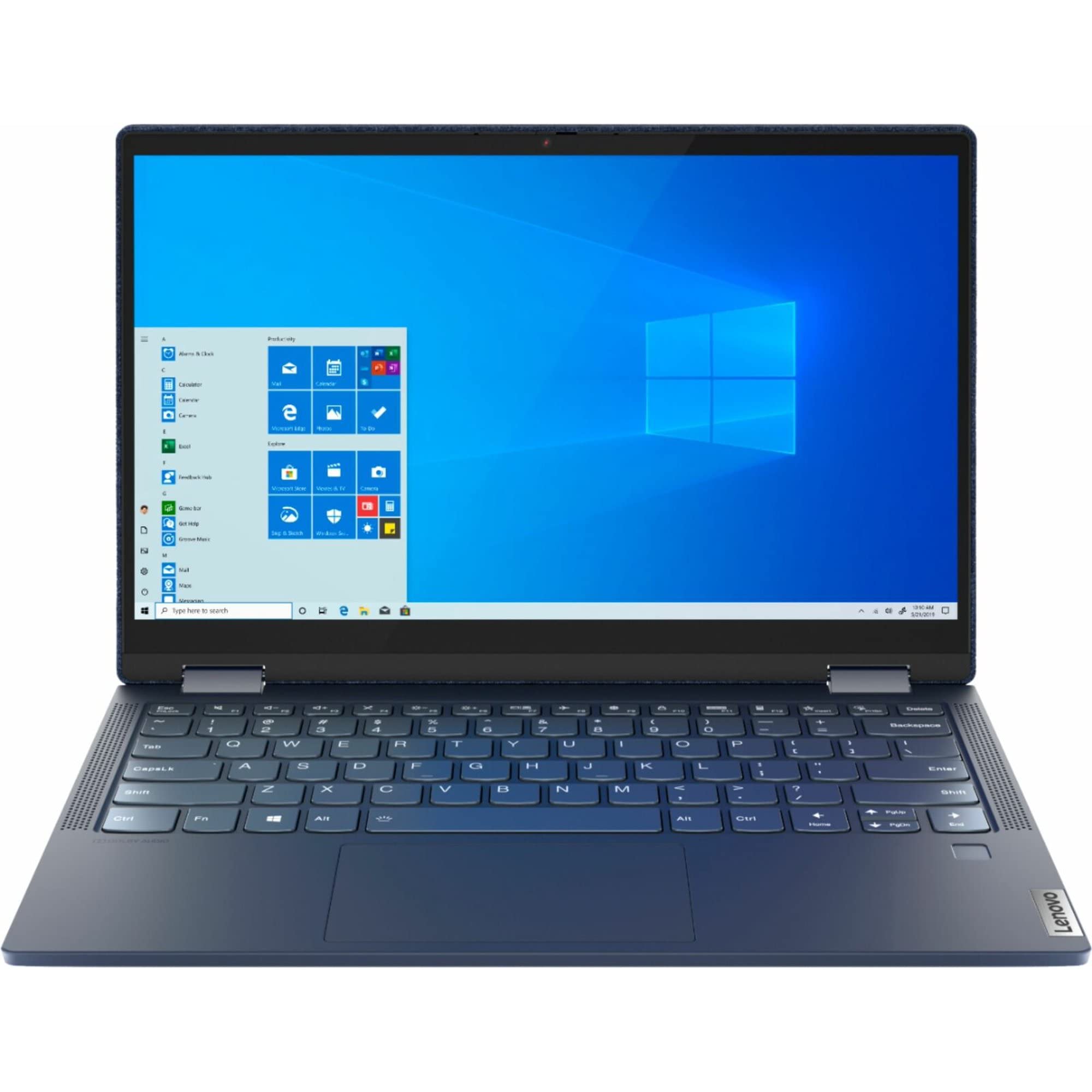 Lenovo Yoga 6 13 2-in-1 Business Laptop 13.3" FHD IPS Touchscreen (72% NTSC) AMD 8-Core Ryzen 7 5700U (Beats i7-10710U) 16GB RAM 2TB SSD Backlit Fingerprint Dolby Atmos Win11 Pro Blue + HDMI Cable 5