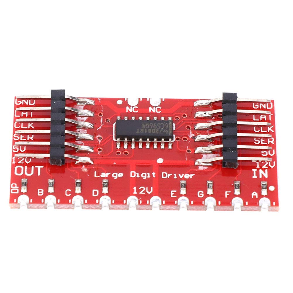 TPIC6C596 8-Bit Shift Register Module Large Digit Driver Shift Register Module for Digital Tube Display 6