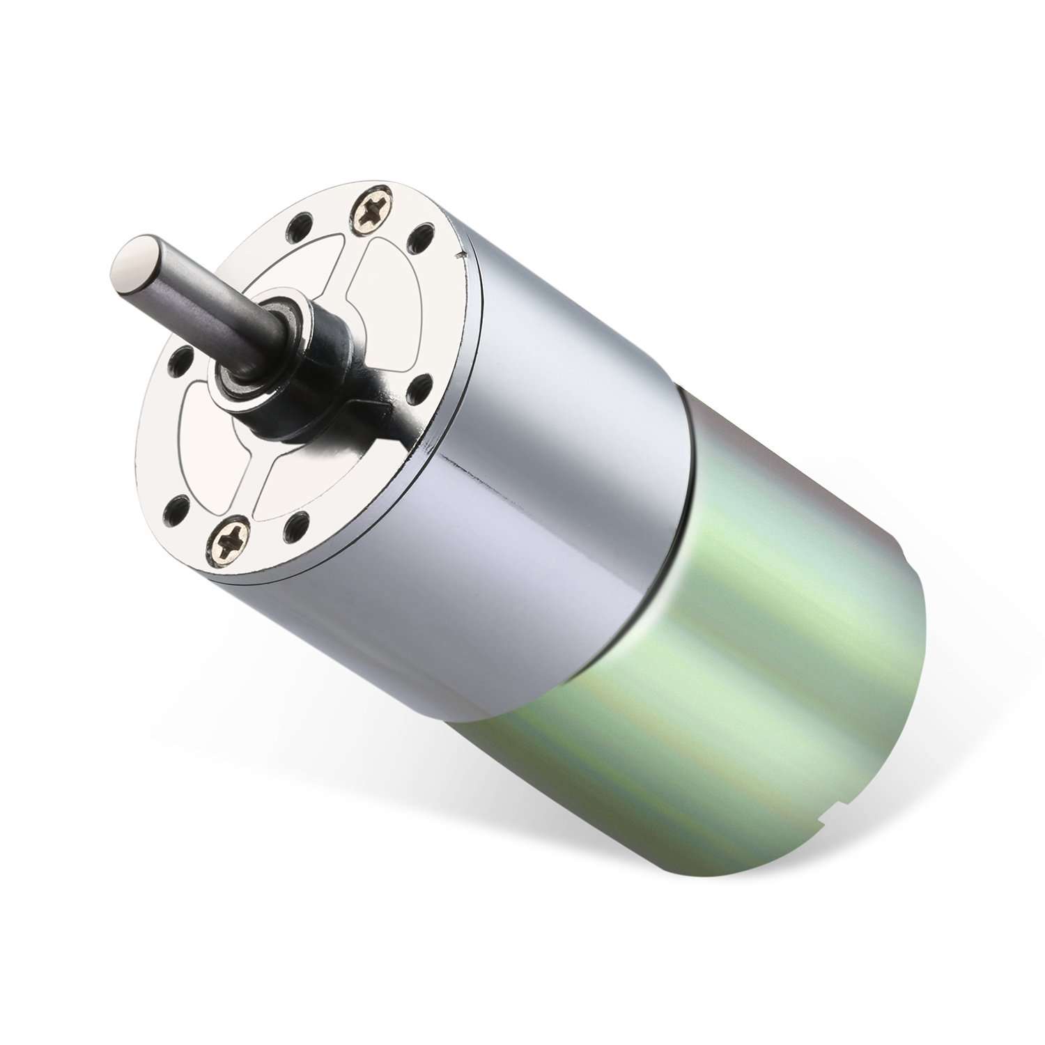 Greartisan DC 12V 5RPM Gear Motor High Torque Electric Micro Speed Reduction Geared Motor Centric Output Shaft 37mm Diameter Gearbox 1