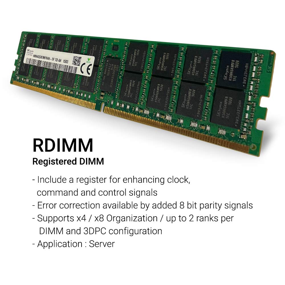 Brute Networks 878490-001-BN - 8GB DDR4-2666MHz 2Rx8 ECC Registered RDIMM (Compatible with OEM PN# 878490-001) 5