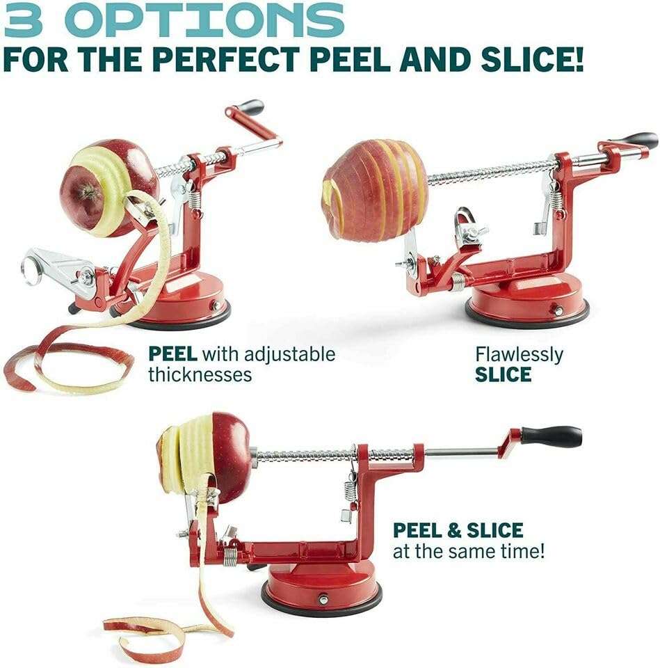 1 PCS Fruit Apple Peeler Corer Slicer Slinky Machine Potato Cutter 3 in 1 5