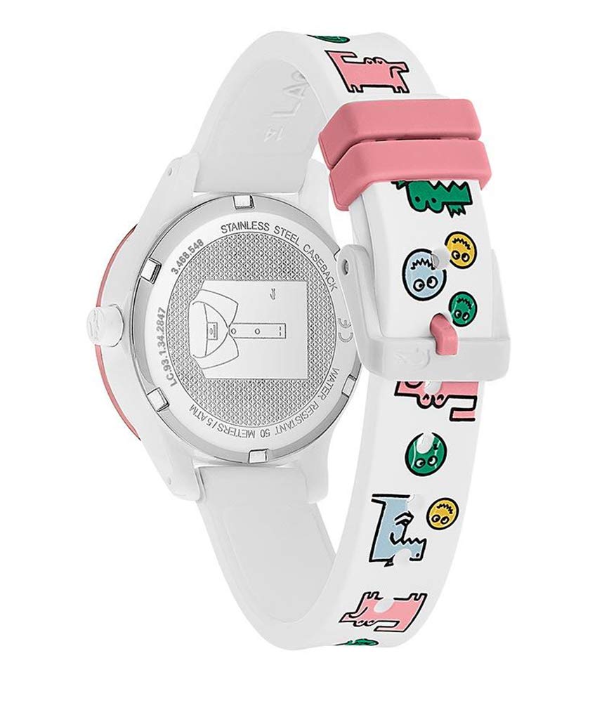 Lacoste Lacoste.12.12 Kids Analog Pink Dial Boy's Watch-2030031 4