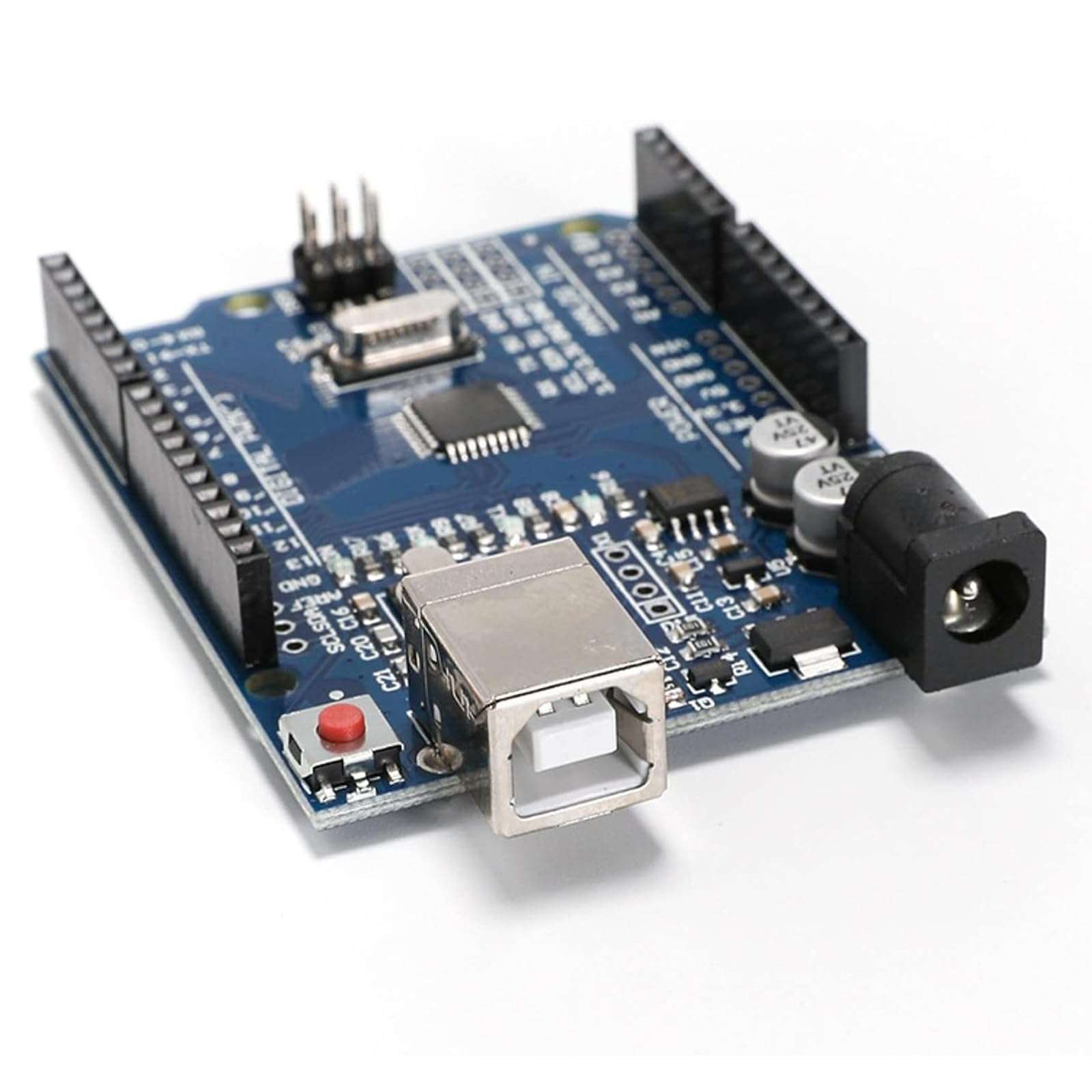 KY3D Atmega328P Microcontroller Development Board, Improved Programming Motherboard for Arduino UNO R3 Mega 2560 Nano Robot, for Arduino IDE AVR MCU Learner K53, with Straight pins and USB Cable 2