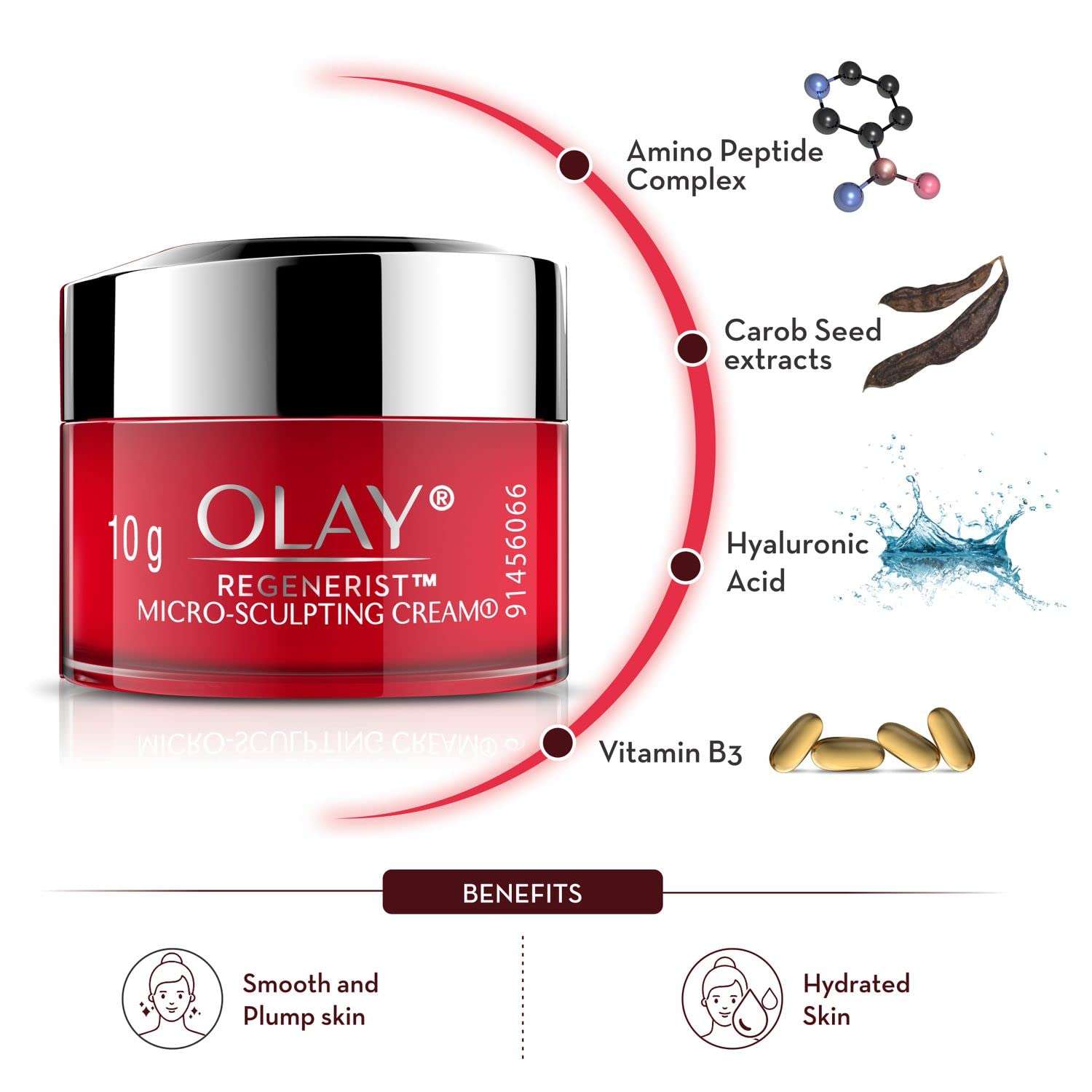 Olay TE Day Cream 50g + Olay Regenerist Micro-sculpting Cream Mini 10g – Ultimate Skincare kit 4