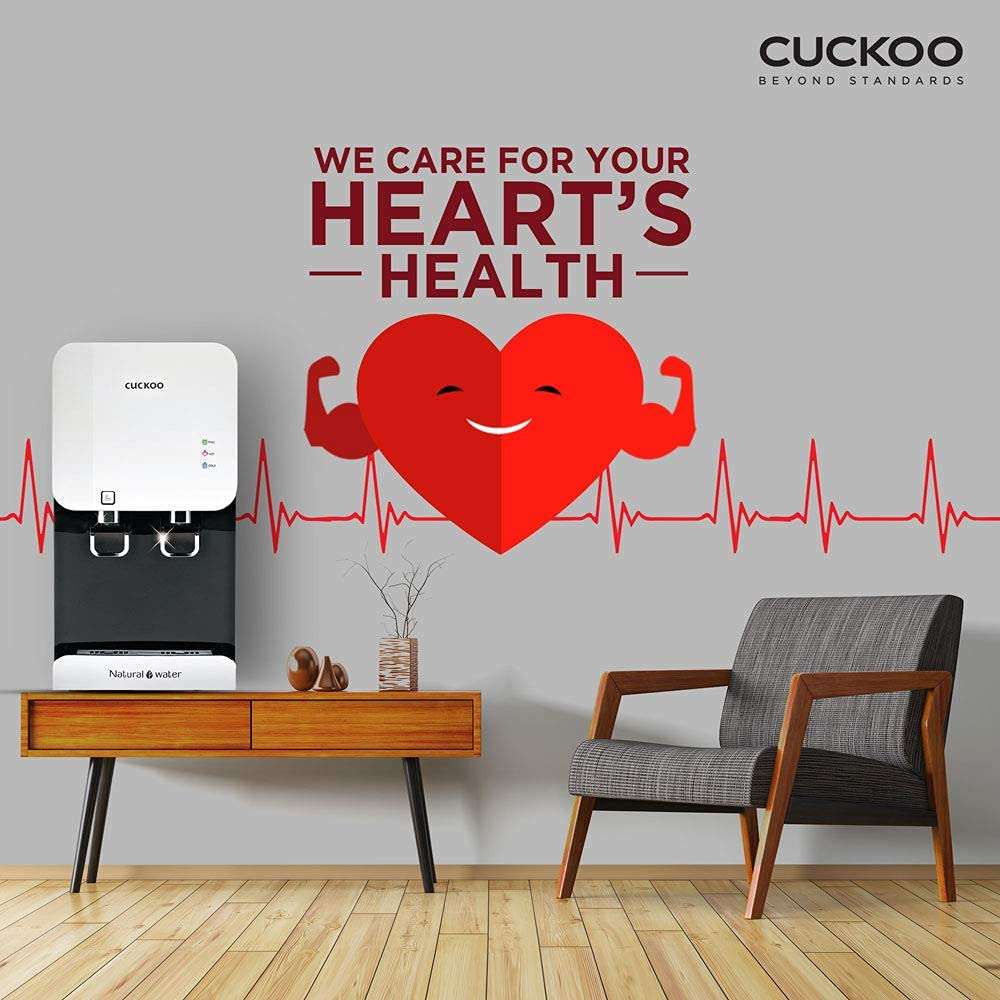 CUCKOO Fusion Top RO Alkaline Water Purifier with Hot & Cold Alkaline Water, Stainless Steel Tank, Dual Faucet - 5.2 litres (CP-FR601HW) 5