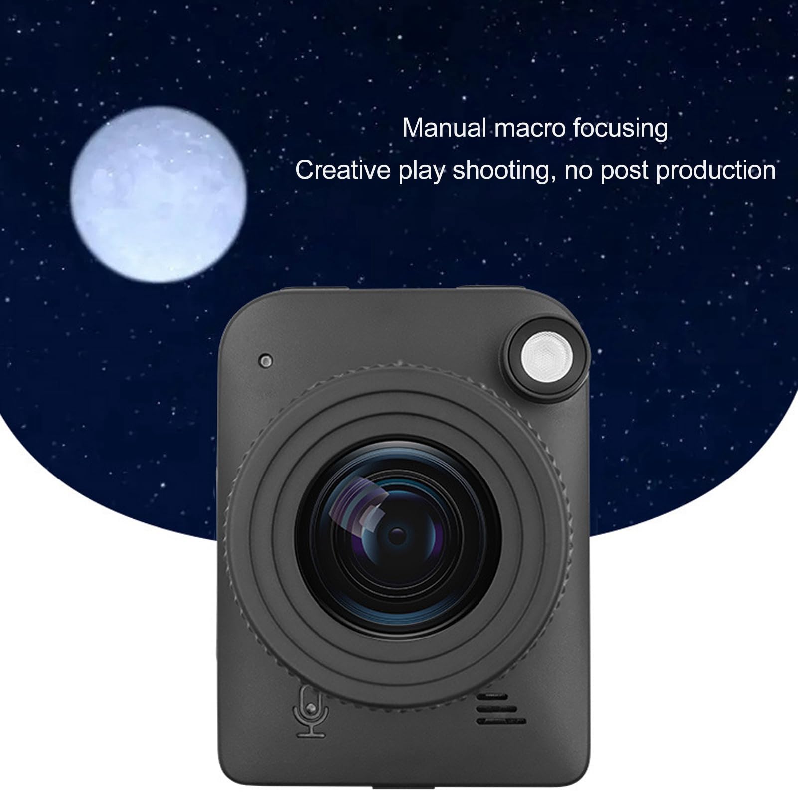 Joyzan 4K Time Lapse Camera, Video Recorders 2.0In LCD Screen Fill Light 3000Mah Large Capacity Battery IP66 Waterproof for Vlog Recording Life Seasonal Environmental Sky Changes 5