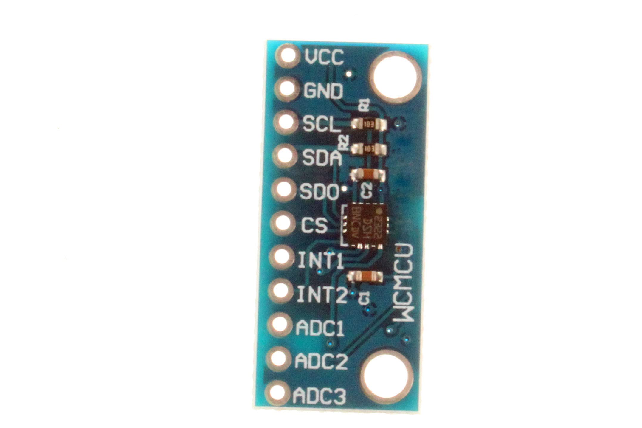 NOYITO LIS3DSH 3-axis Accelerometer Module High-resolution 1.71V to 3.6V ±2g ±4g ±6g ±8g ±16g Dynamically Selectable Full Scale 3.125 Hz to 1.6 kHz 16-bit Data Output I2C SPI Output Interface 5