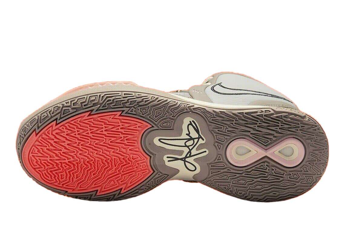 Nike Men's Kyrie Infinity shoe, Light Iron Ore/Black/Moon Foss, 13 6