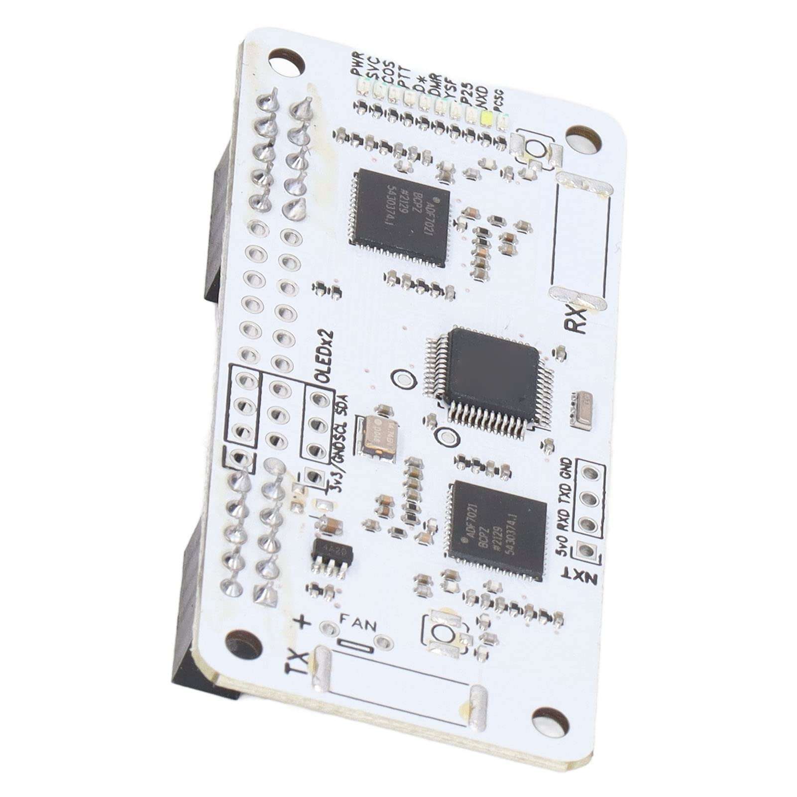 Kadimendium MMDVM Hotspot Module, for ARM Processor ADF7021 Onboard UHF VHF Duplex Board 10mW RF Power Compact Size for Electronic Equipment 6