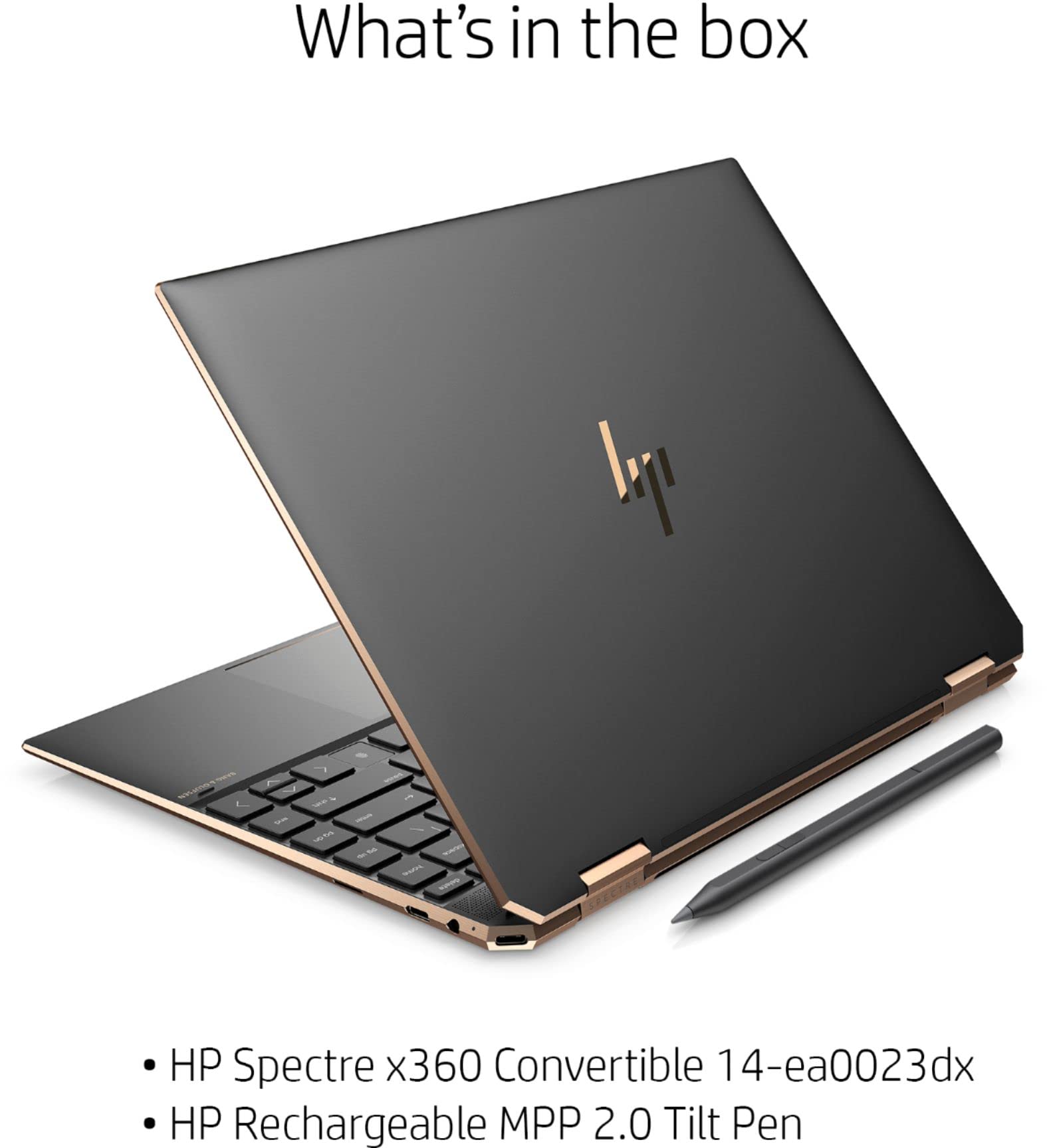 HP - Spectre x360 2-in-1 13.5" 3K2K OLED Touchscreen Laptop - Intel Evo Core i7 1195G7 2X Thunderbolt 4 Black Included Win 11 + HDMI Cable + MPP 2.0 Pen (16GB RAM | 2TB PCIe SSD) 6