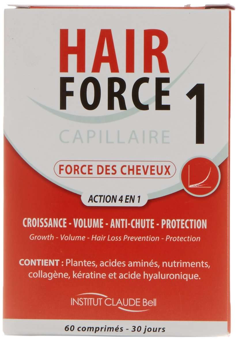 Hair Force One Complément Alimentaire Capillaire Anti-Chute 1