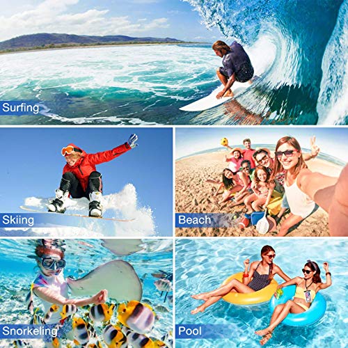 ProCase Universal Waterproof Pouch up to 7", Cellphone Dry Bag Underwater Case for iPhone 17 Air 16 15 14 13 Pro Max 12 11 Xs XR 8 Plus Mini, Galaxy S23 S22 S21 Ultra Pixel -3 Pack, Green/Yellow/Black 6