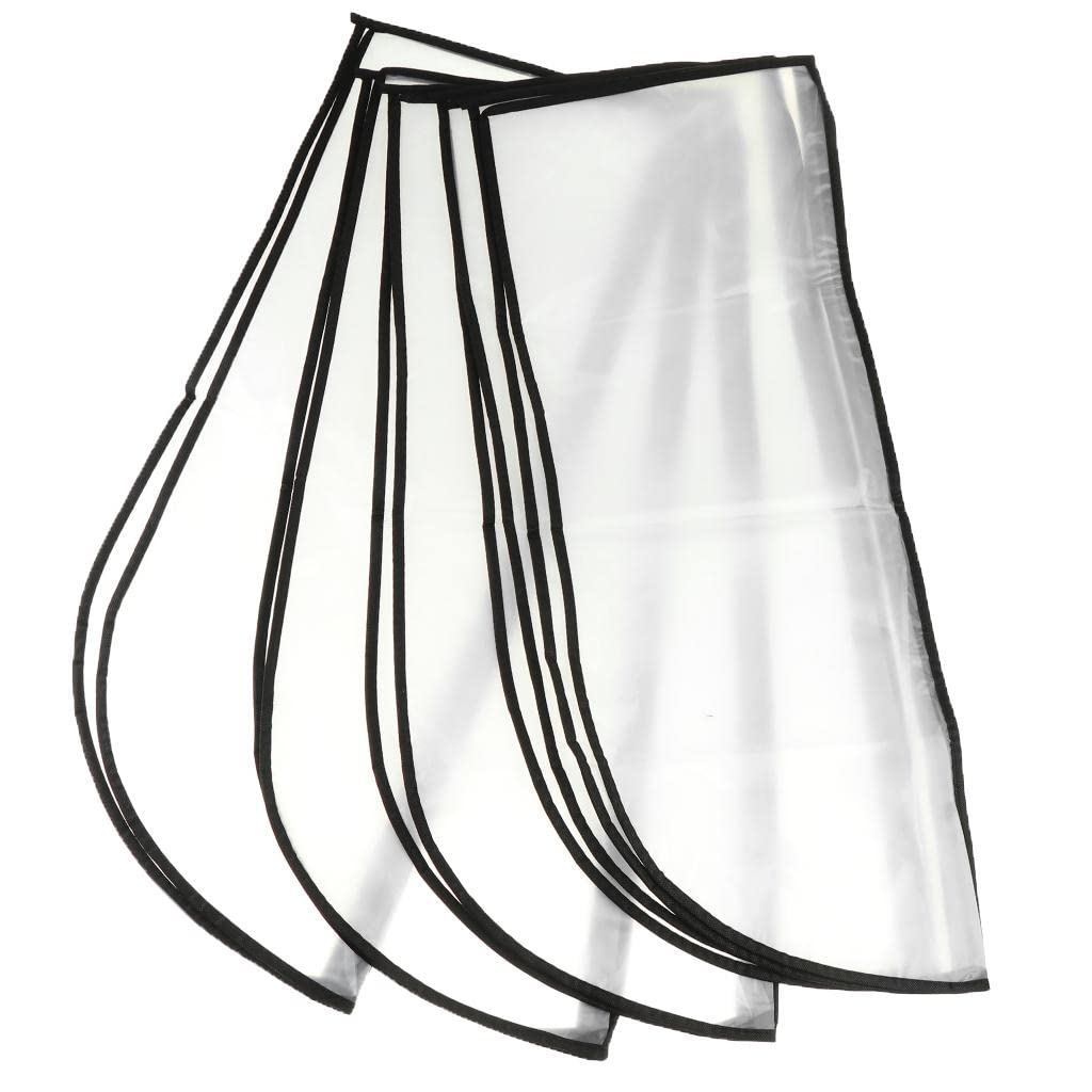 arythe Clothing Dust Cover Transparent Waterproof Coat StorARYe Zipper Bary 60x100cm 5