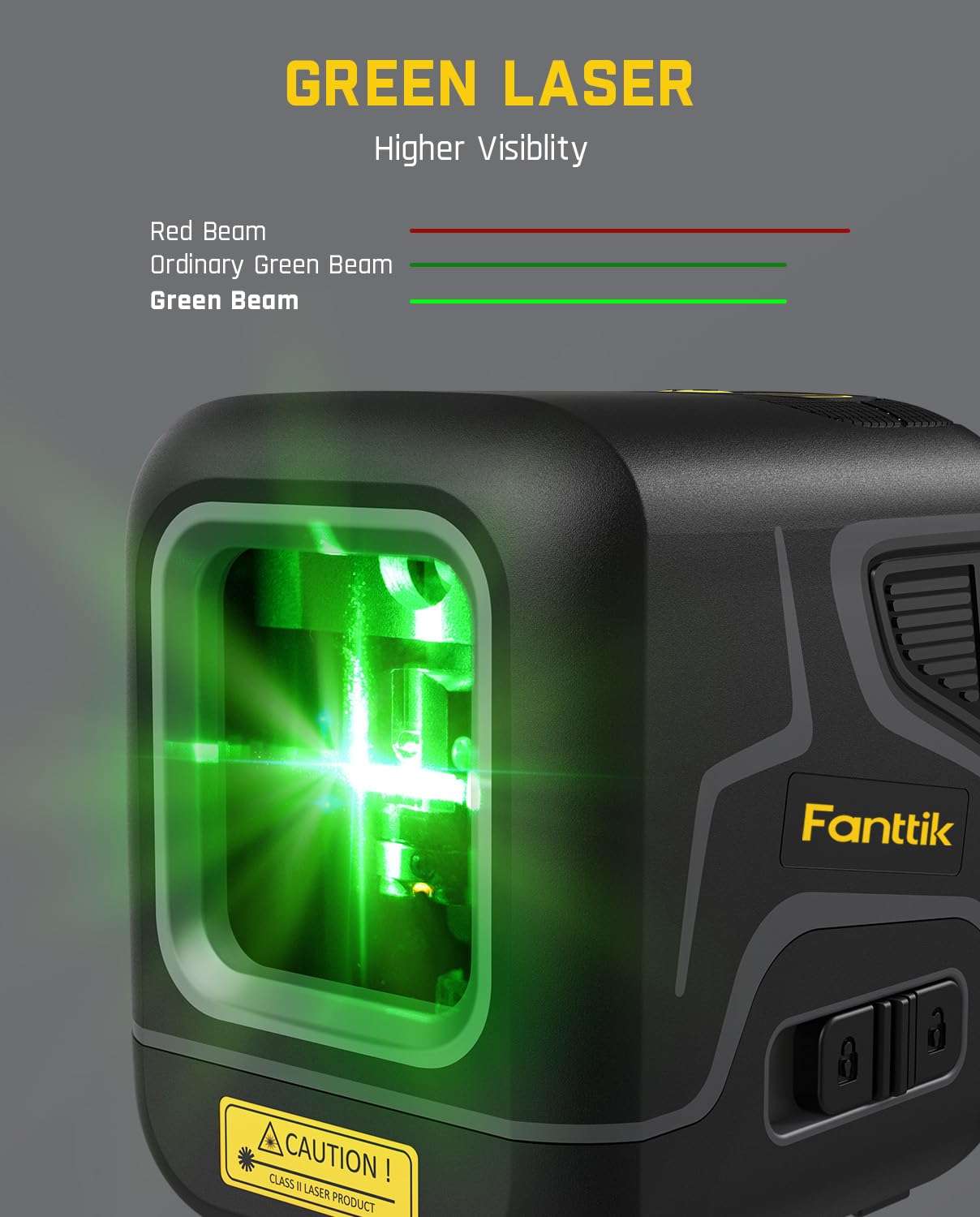 Fanttik D2 Pocket Green Laser Level & Fanttik M10 ACE Cordless Angle Grinder Brushless 4