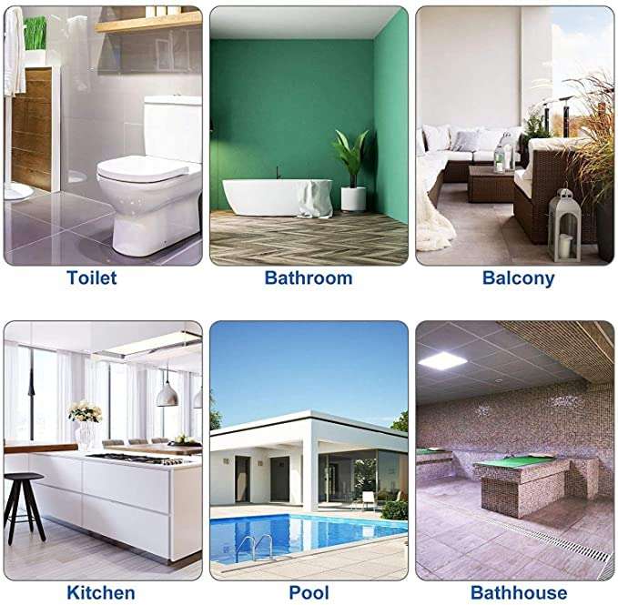 Purav Light Waterproof Rubber Mat with Holes for Bathroom Floor Anti Skid Anti Slip Multipurpose Home Entrance Rainmat, 4x8 feet, Green 6