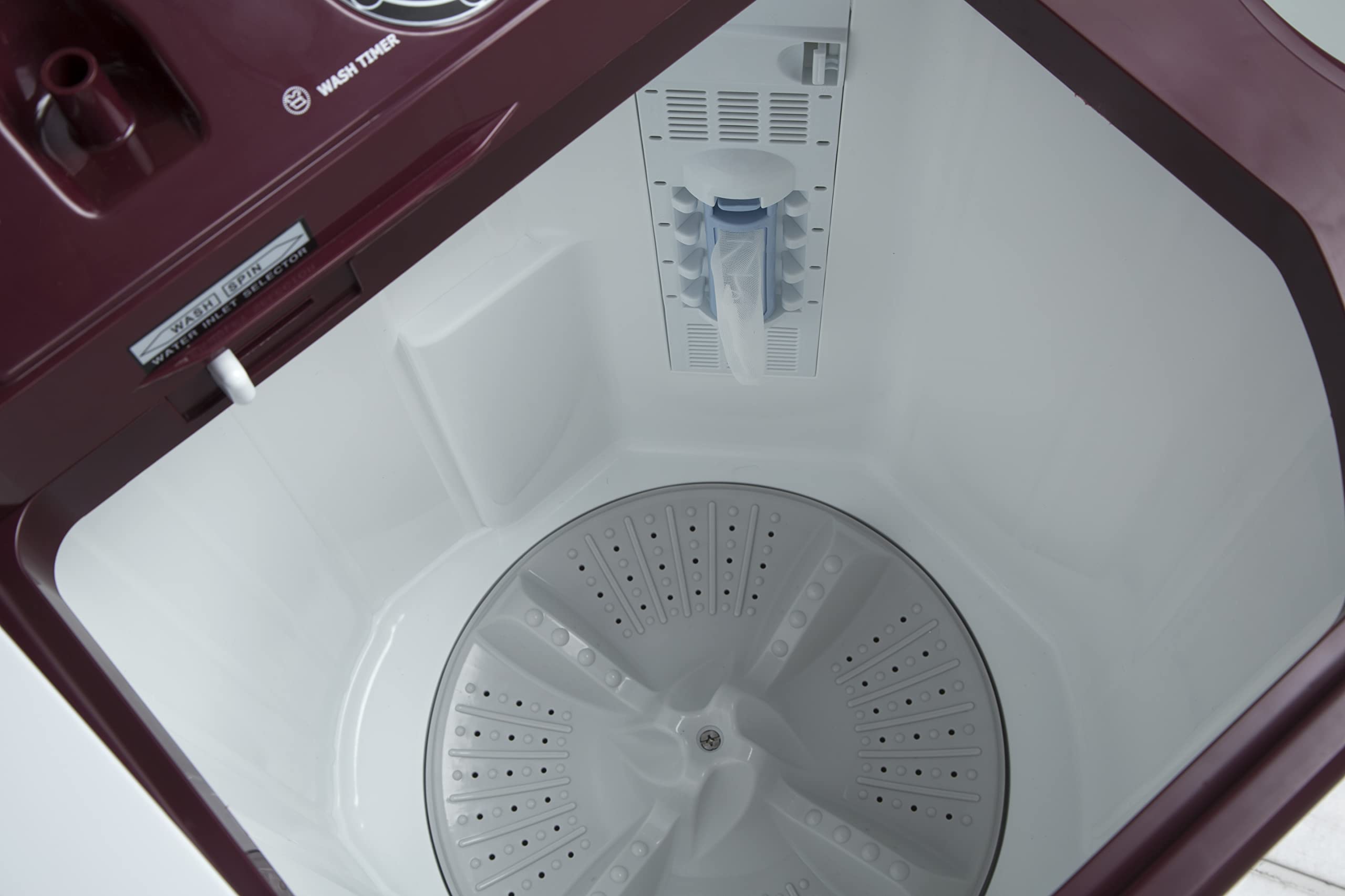 Haier 7 Kg 5 Star Rating Semi Automatic Top load Washing Machine (HTW70-1187BON, White) 6