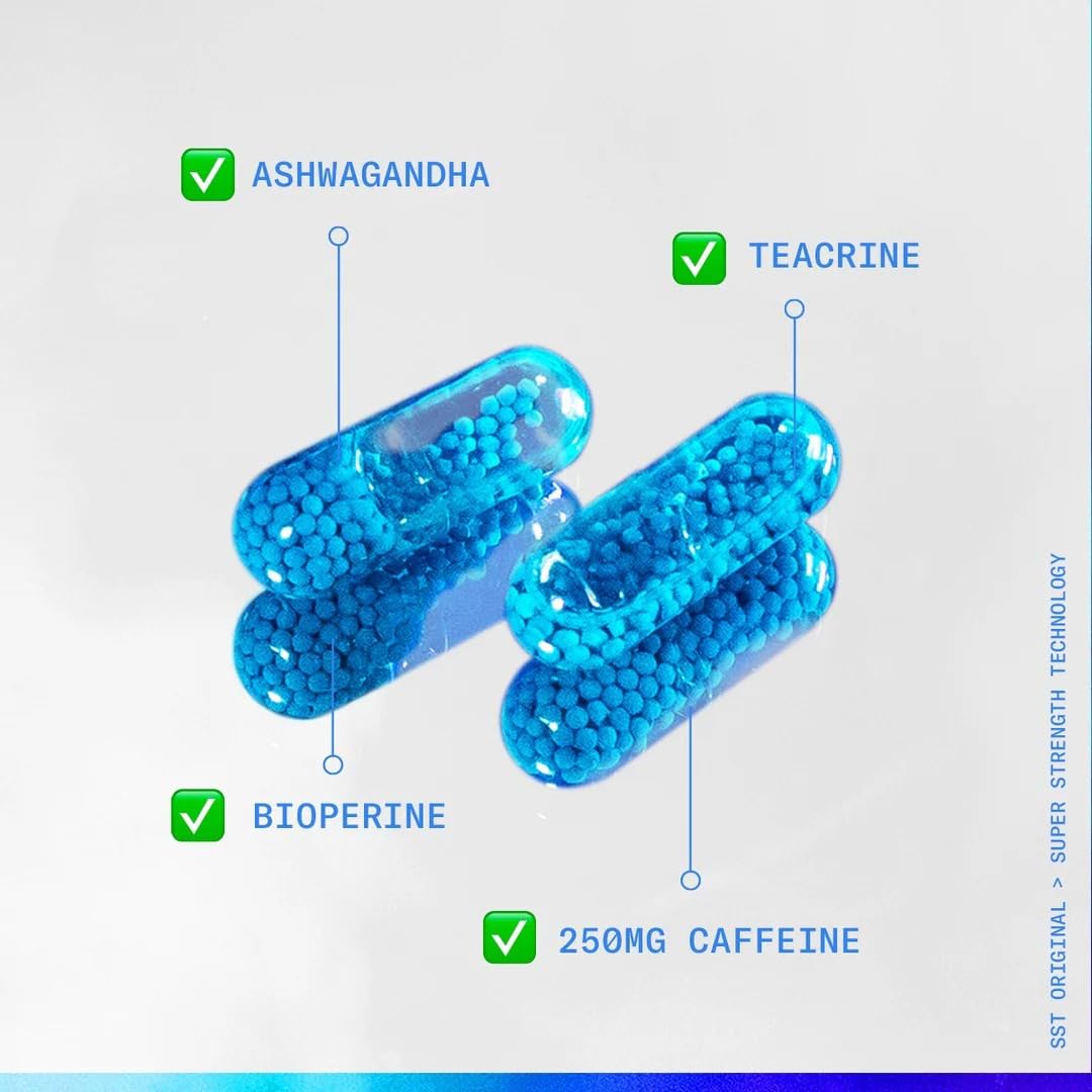 PERFORMIX - SST V2X - Pre Workout - 300 mg Caffeine - Energy Supplements - No Crash - Thermogenic - Nootropic - Timed-Release for All Day Focus, Mood & Energy Boost - Men & Women - 120 Capsules 4