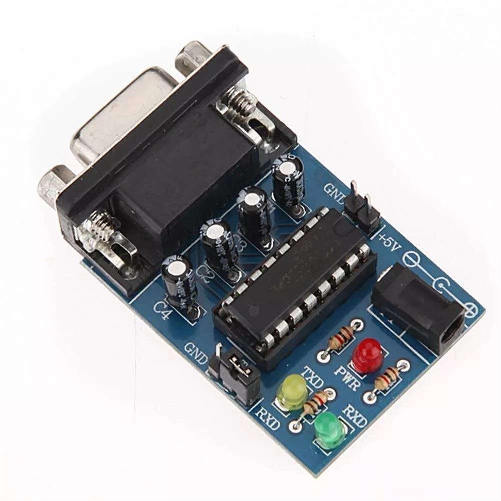 VBNCUUIOPO 5pcs RS232 to TTL Module Converter Transfer Chip with 20PCS Cables Connector 4