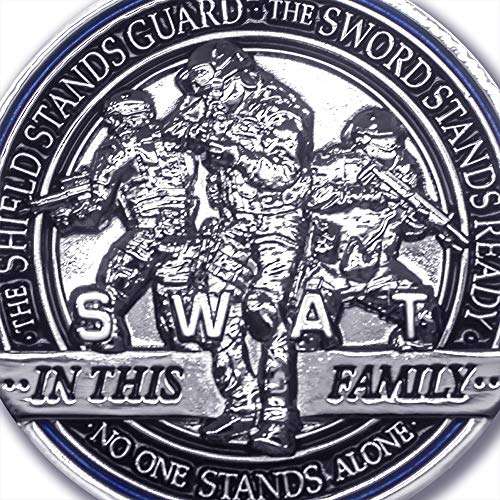 Armor Coin & Emblem - SWAT Team Challenge Coin in Presentation Box with Bonus polishing Cloth 6