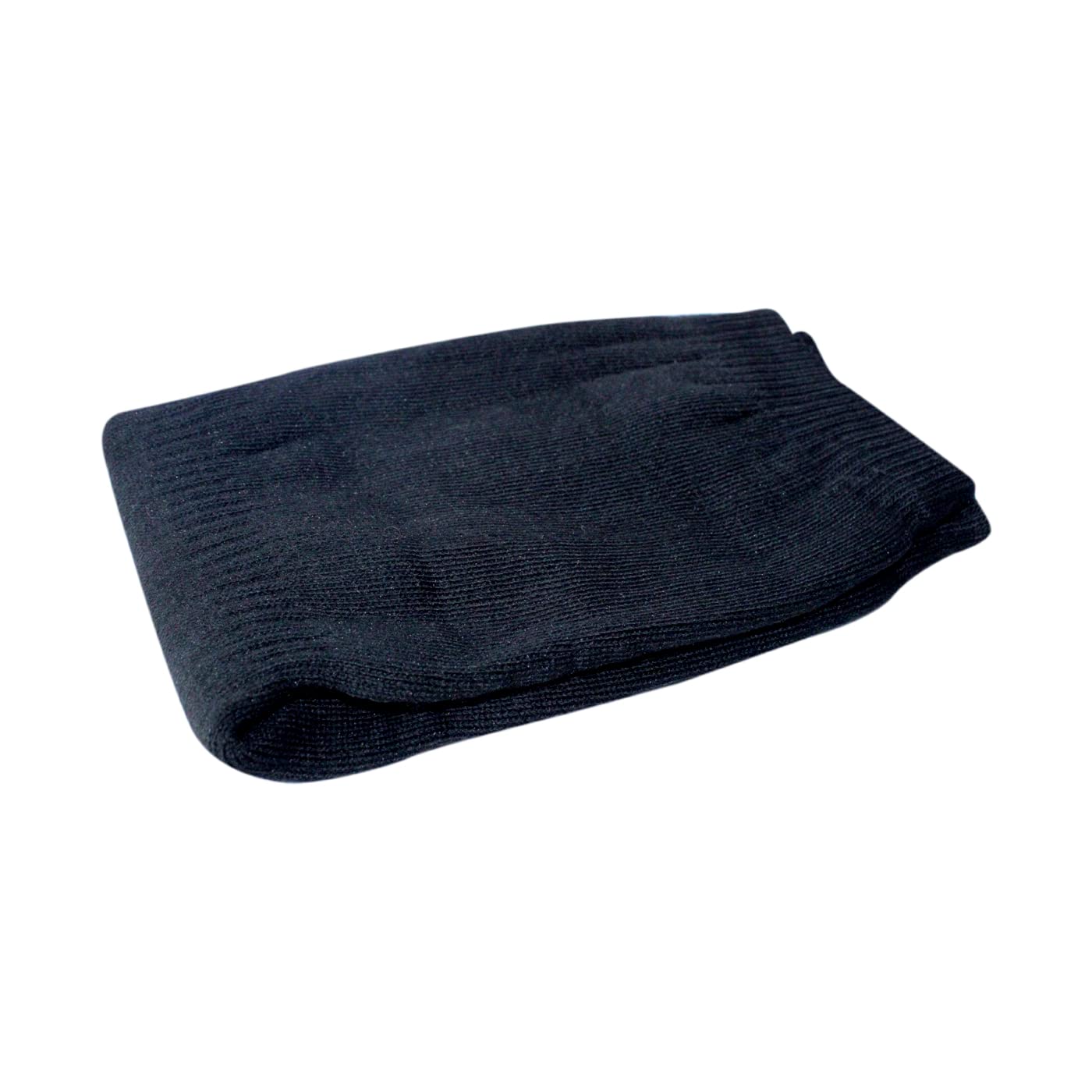 AASA Woolen Warm Leg Warmer and Finger less Long Socks Protective Knee Cap for Men and Women (Black Small) 6