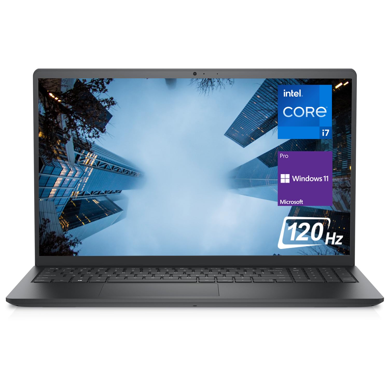 Dell Vostro 3000 Series 3520 Business Laptop, 15.6" FHD 120Hz Display, 12th Gen Intel Core i7-1255U, 16GB RAM, 1TB SSD, FP Reader, Numeric Keypad, Webcam, SD Card Reader, RJ45, Windows 11 Pro 1