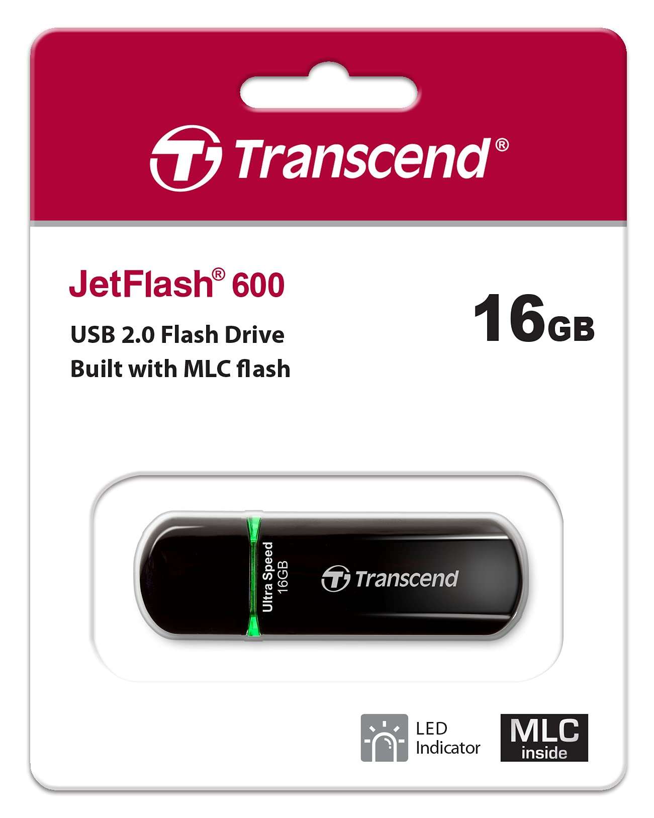 Transcend JetFlash 600 32 GB USB 2.0 Flash Drive TS32GJF600 (up to 32MB/s) 4