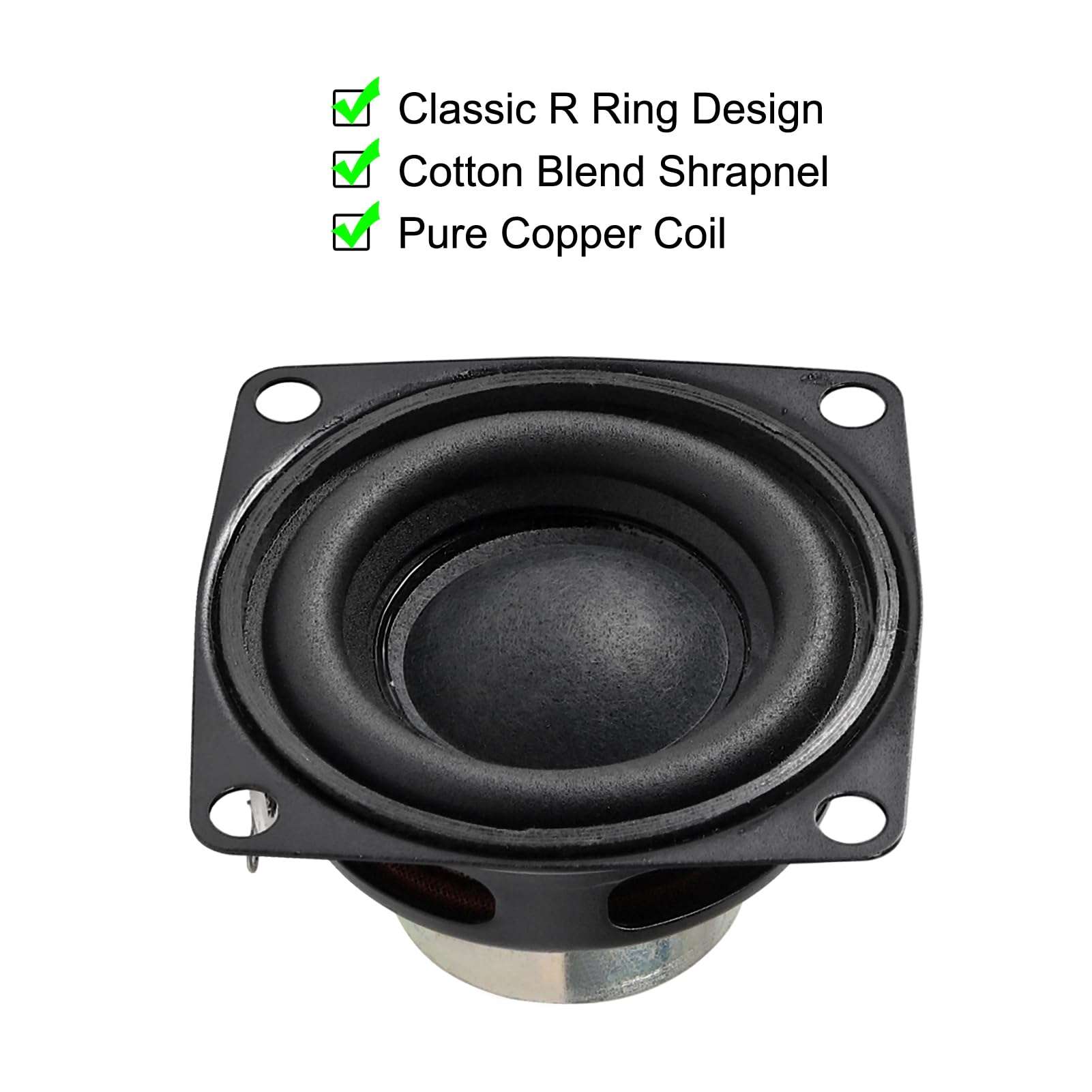 ACEIRMC 2inch 4Ohm 10W Full Range Audio Speaker Stereo Woofer Loudspeaker for Arduino (10pcs) 5