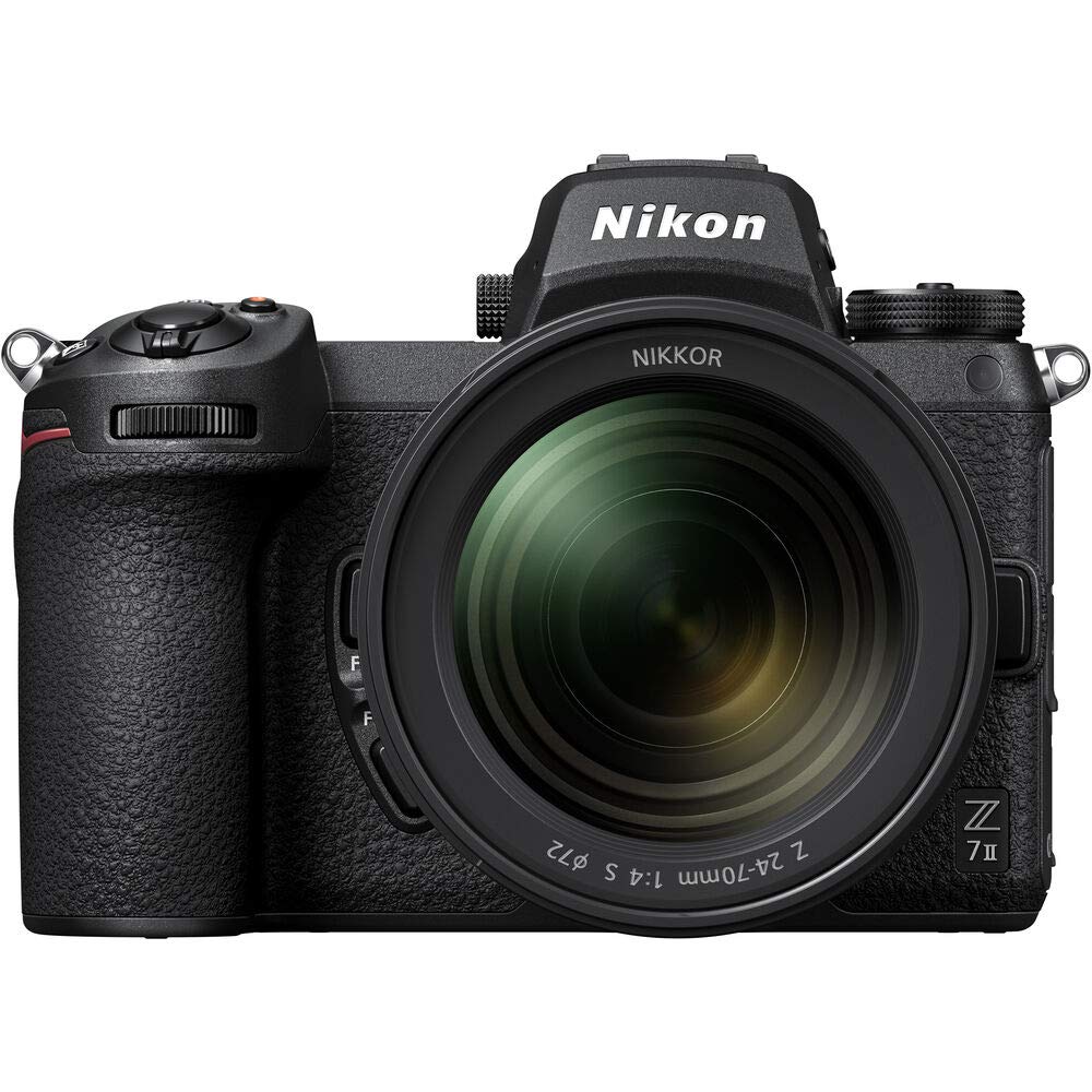 Nikon Z 7II 45.7MP Mirrorless Digital Camera with 24-70mm Lens (1656) USA Model Deluxe Bundle with Sony 64GB XQD Memory Card + Nikon FTZ Adapter + Nikon Camera Bag + Editing Software + More 2