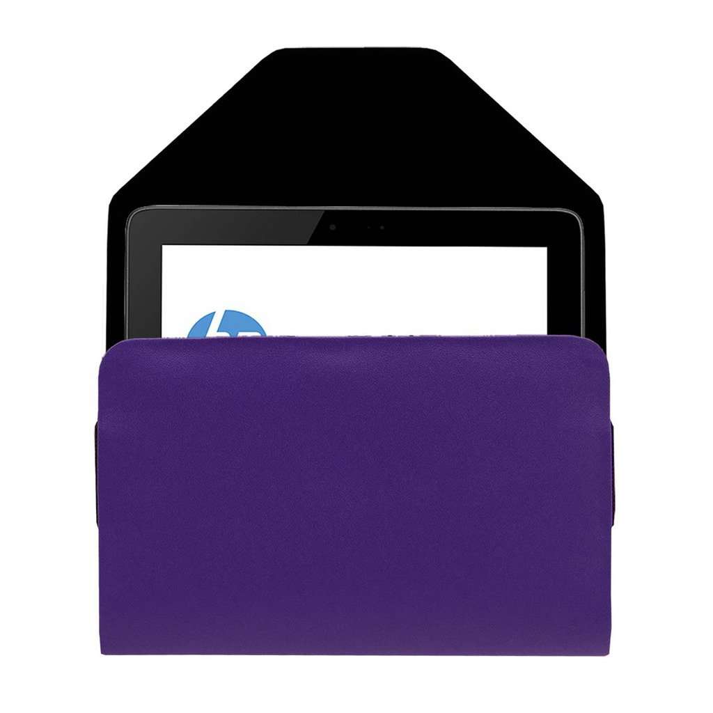 ACM Pouch Case Compatible with Hp Pro Tablet 610 G1 Pc Tablet Flip Flap Cover Purple 2