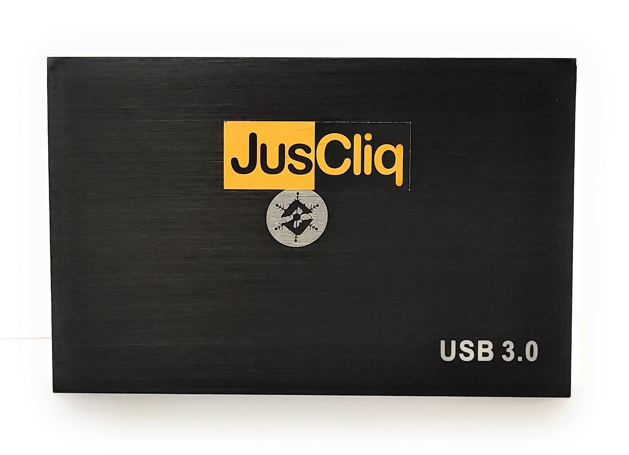 JusCliq® 2.5" USB 3.0 SATA Casing HDD Enclosure Case Cover for SATA HDD | Aluminium Body - SATA Hard Disc Drive for Laptop External Case - Black 4