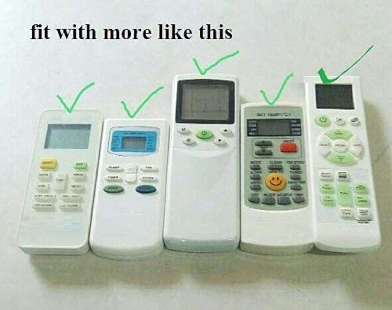 LUCRE Air Conditioner Remote Holder Stand Organiser Wall Mounted Pack of 1 4