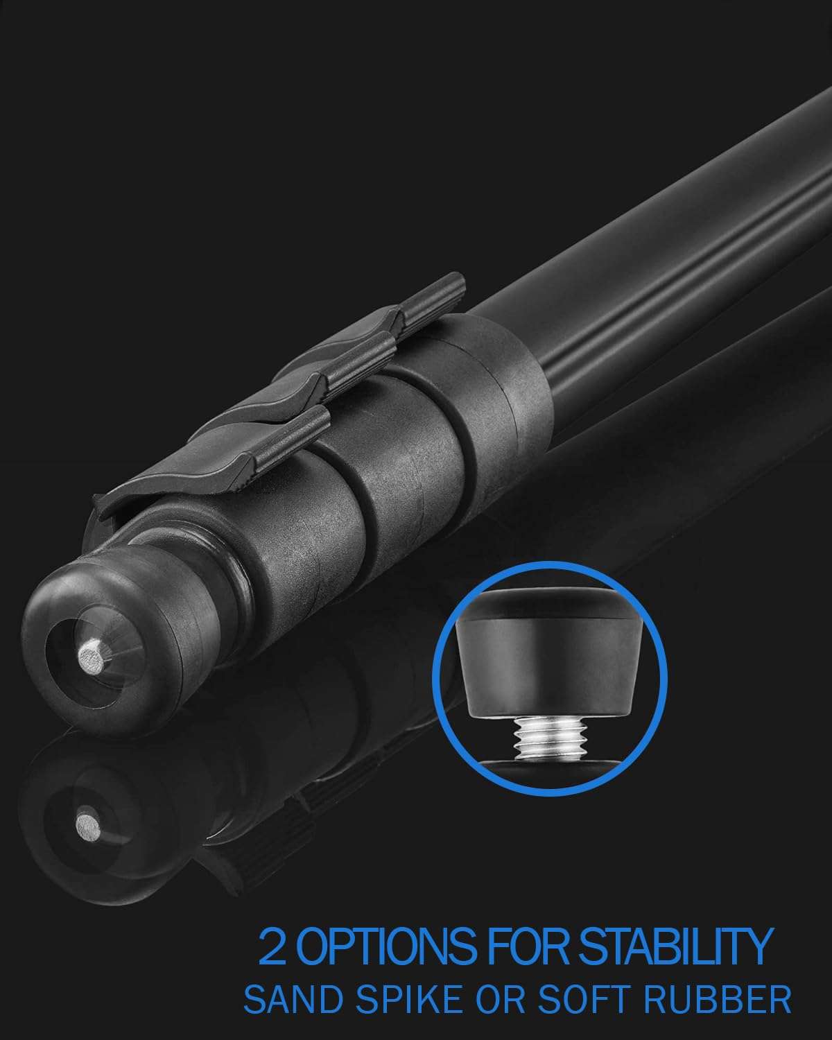 Professional Black 72" Monopod/Unipod (Quick Release) for Sony Cyber-Shot DSC-RX100 II 6