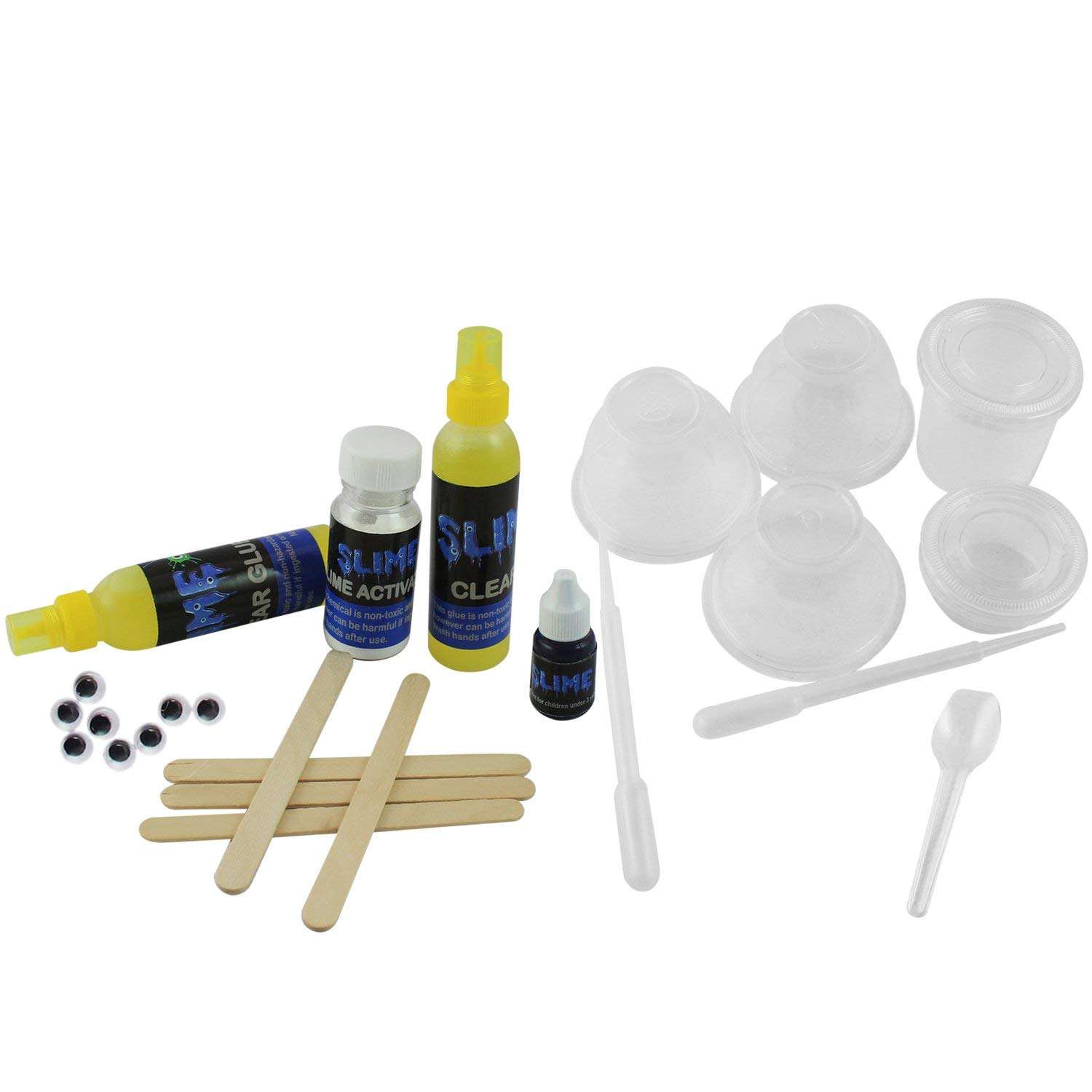 Upheavel Monster Slime Lab | Non-Toxic | Toy for 8 Years | Slime Lab Kit | Do-It-Yourself- Multi Color, Medium 3