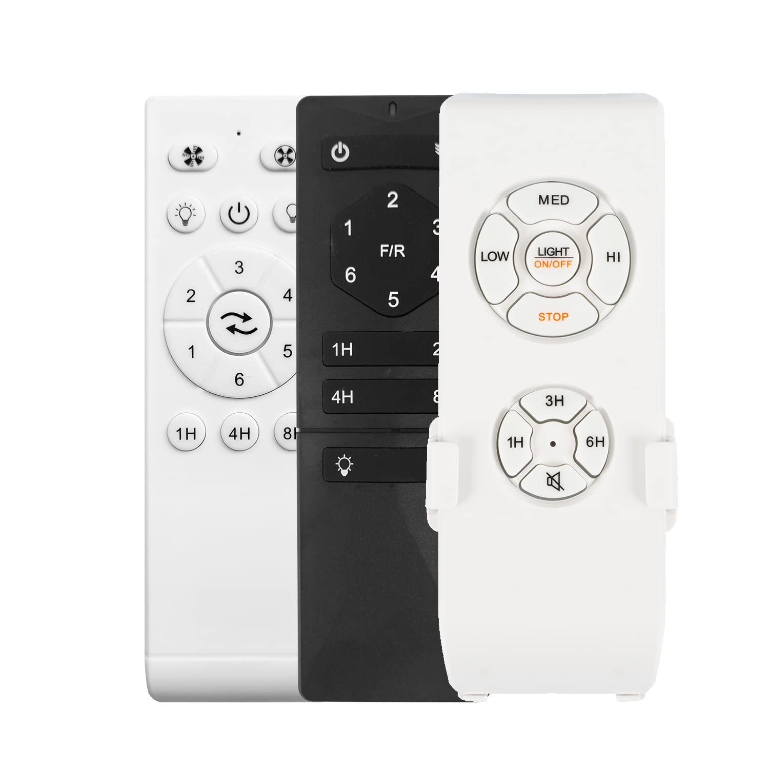 Multi-Functional Remote Control for Ceiling Fans, Multiple Types of Remote Control Including AC/DC Ceiling Fan Remote Control 1