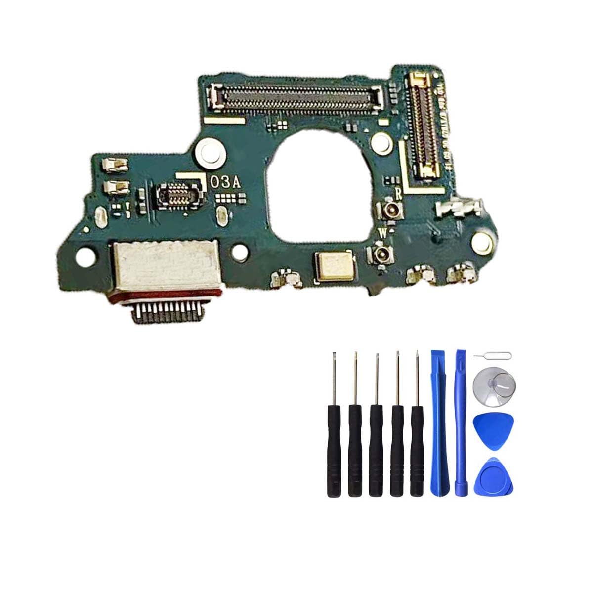 UPONEW for Samsung Galaxy S20 Fe USB Charging Port Dock Connector Board Flex Replacement Part with Opening Tool 11 PCS 1