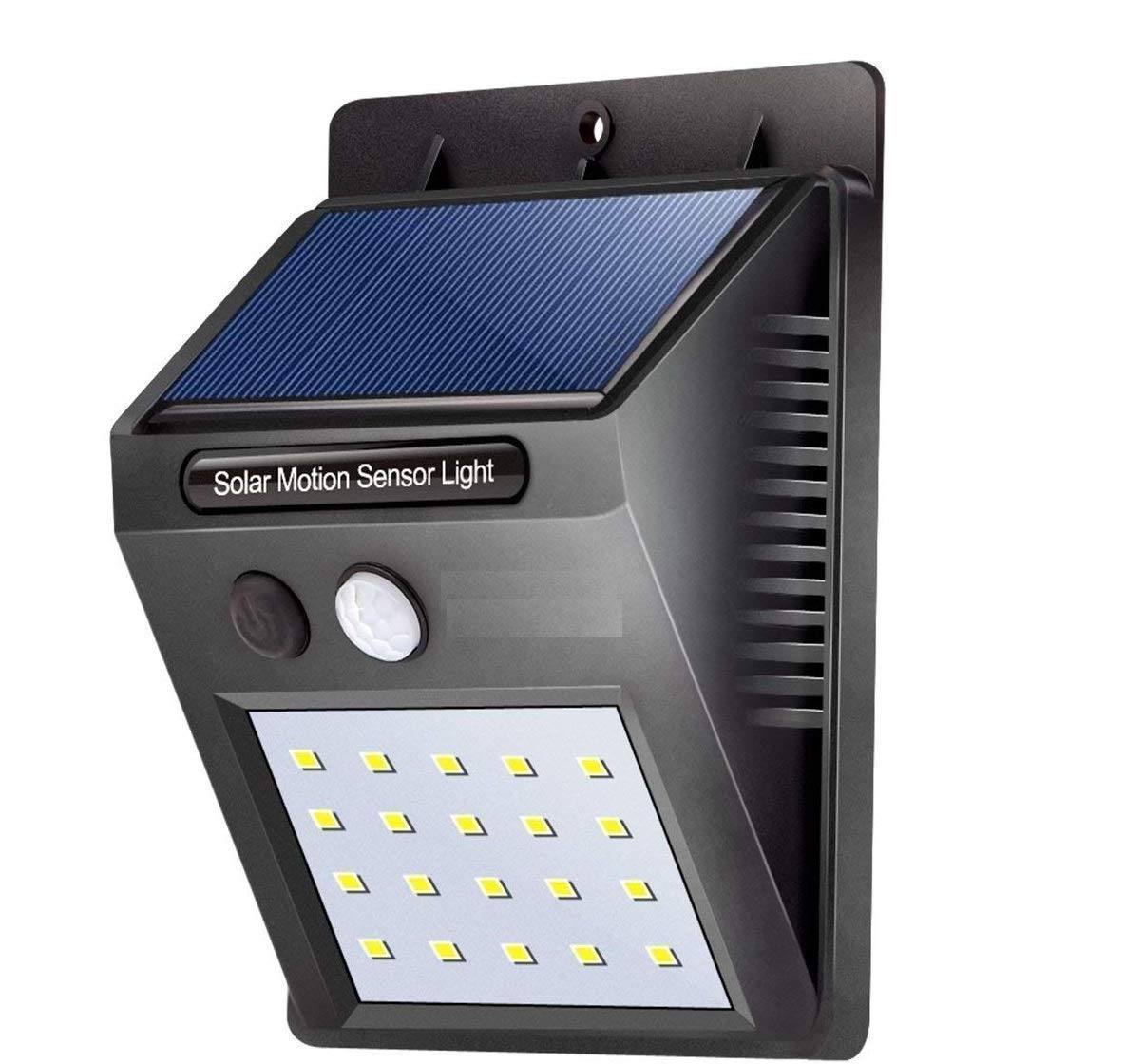 Exxelo Solar Power LED Light Outdoor Motion Activated Sensor for Home Garden, Balcony, Main Door 3